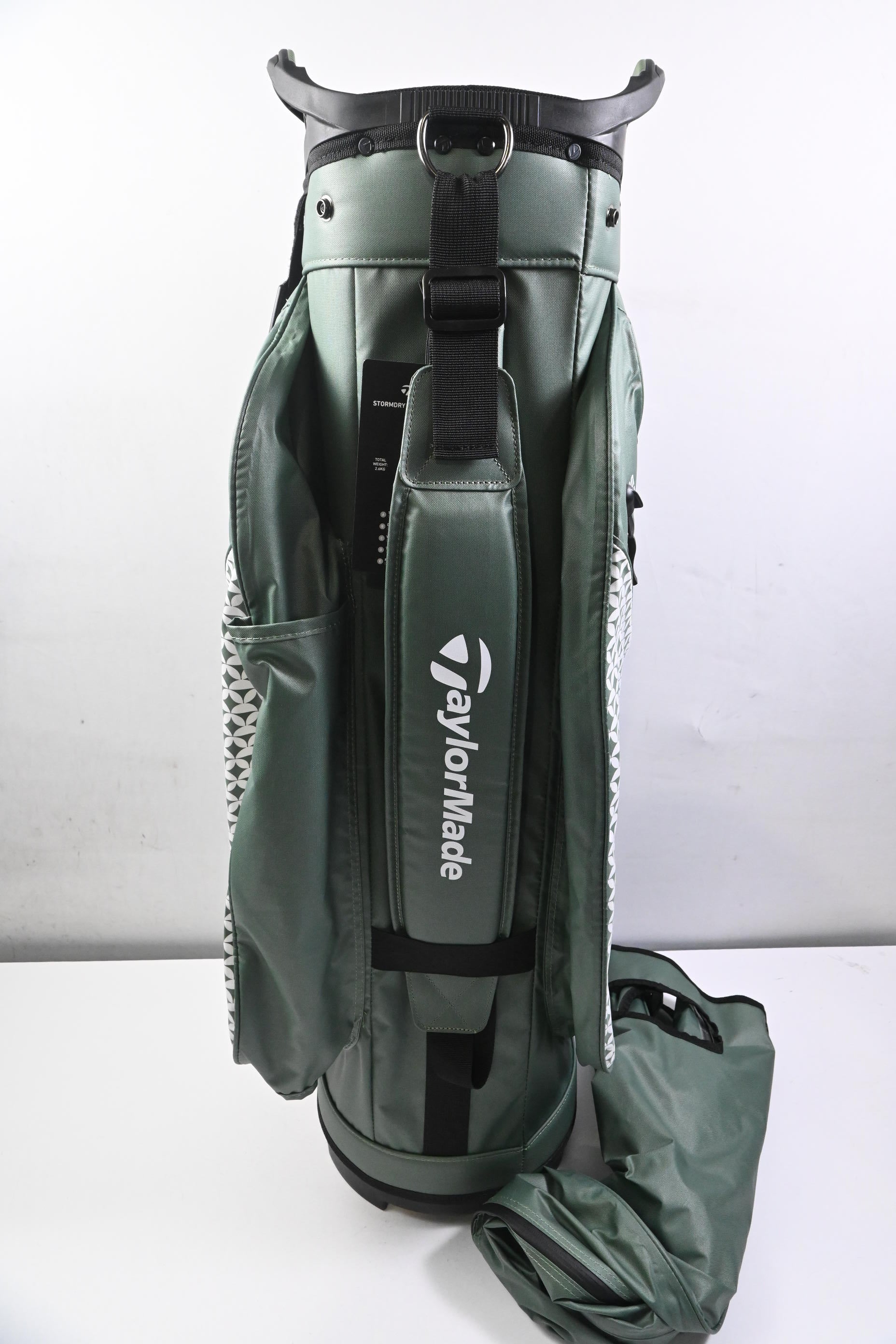 Taylormade Storm Dry Cart Bag / 14-Way Divider / Green, White