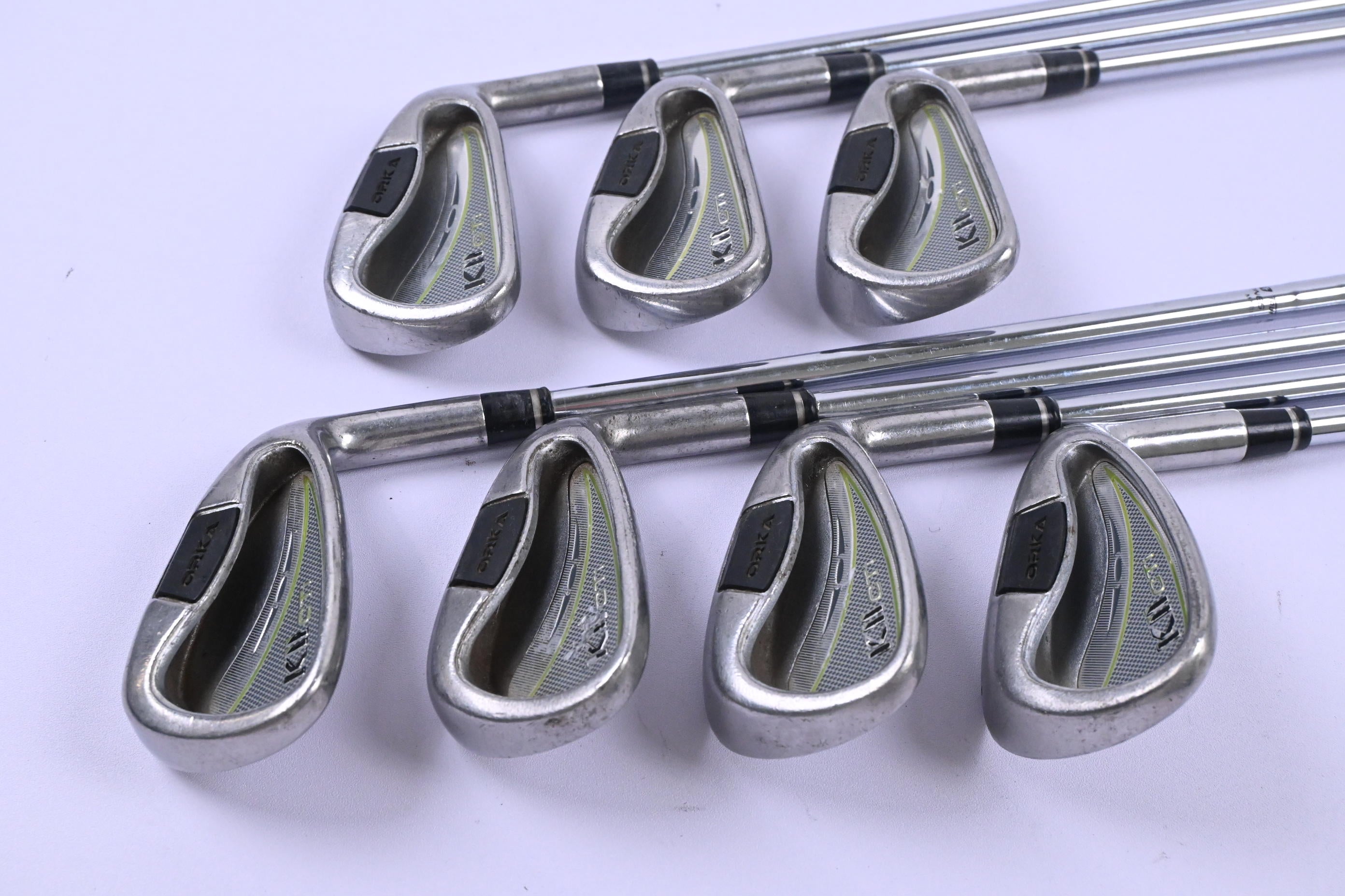 Orka KII CTI Irons / 5-PW+SW / Stiff Flex True Temper Release Shafts