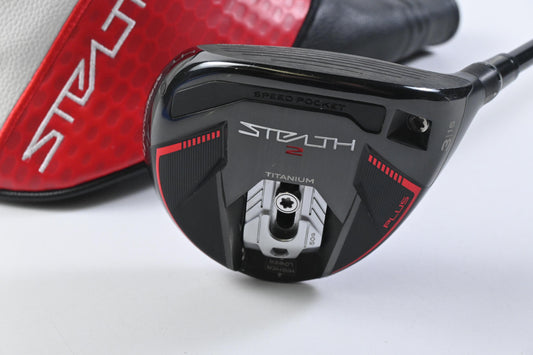 Taylormade Stealth 2 Plus #3 Wood / 15 Degree / Stiff Flex Kai'li Red 75 Shaft