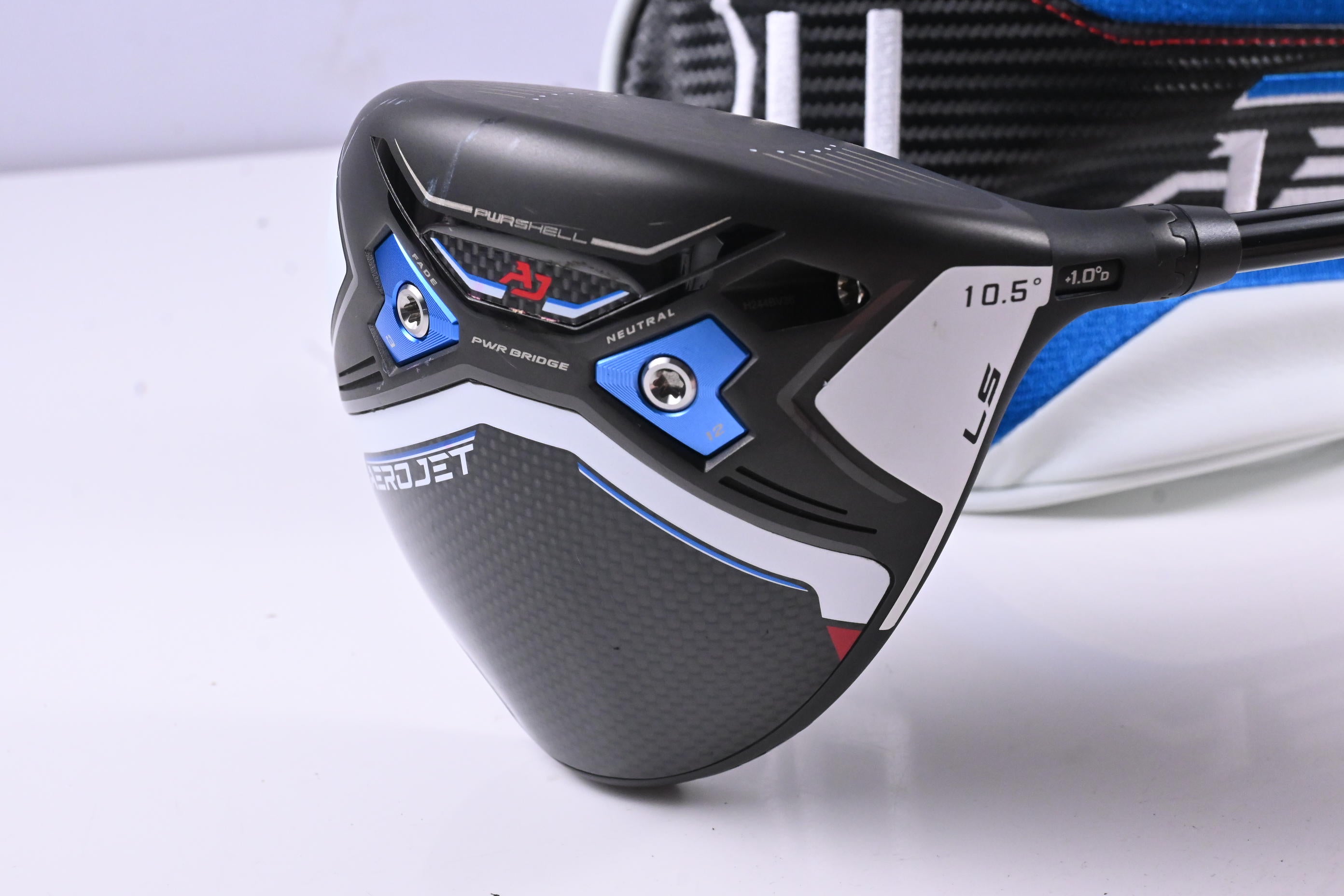 Cobra Aerojet LS Driver / 10.5 Degree / Stiff Flex Mitsubishi Kai'li Blue 60