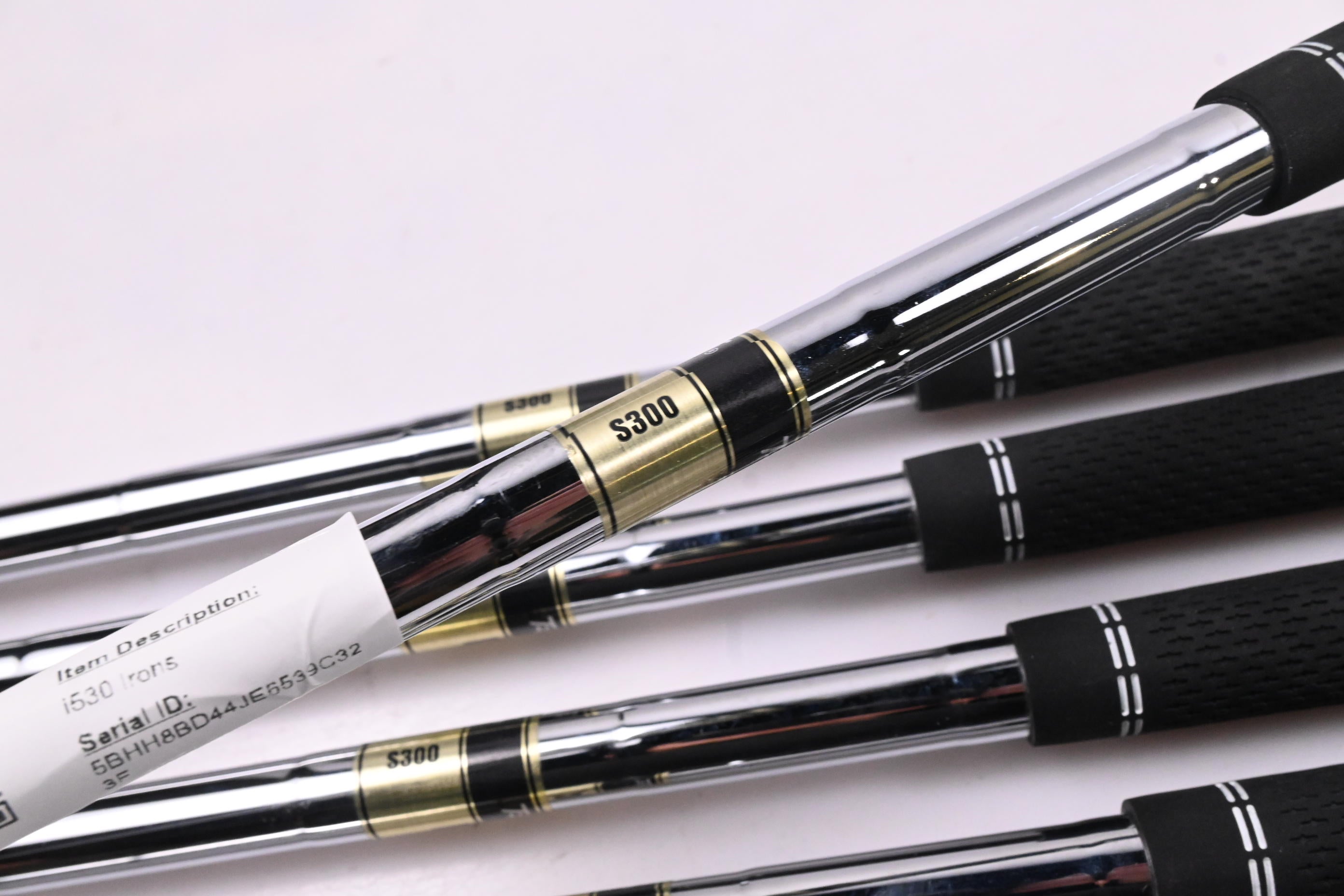 Ping i530 Irons / 5-PW+GW / Red Dot / Stiff Flex Dynamic Gold S300 Shafts