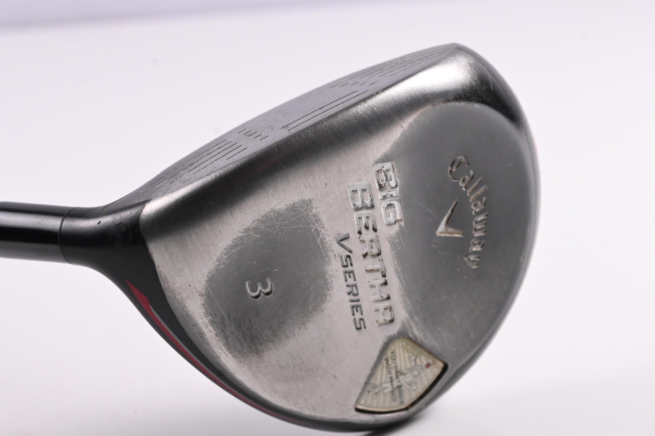 Left Hand Callaway Big Bertha V-Series #3 wood / 15.5 Degree / Regular Flex E52