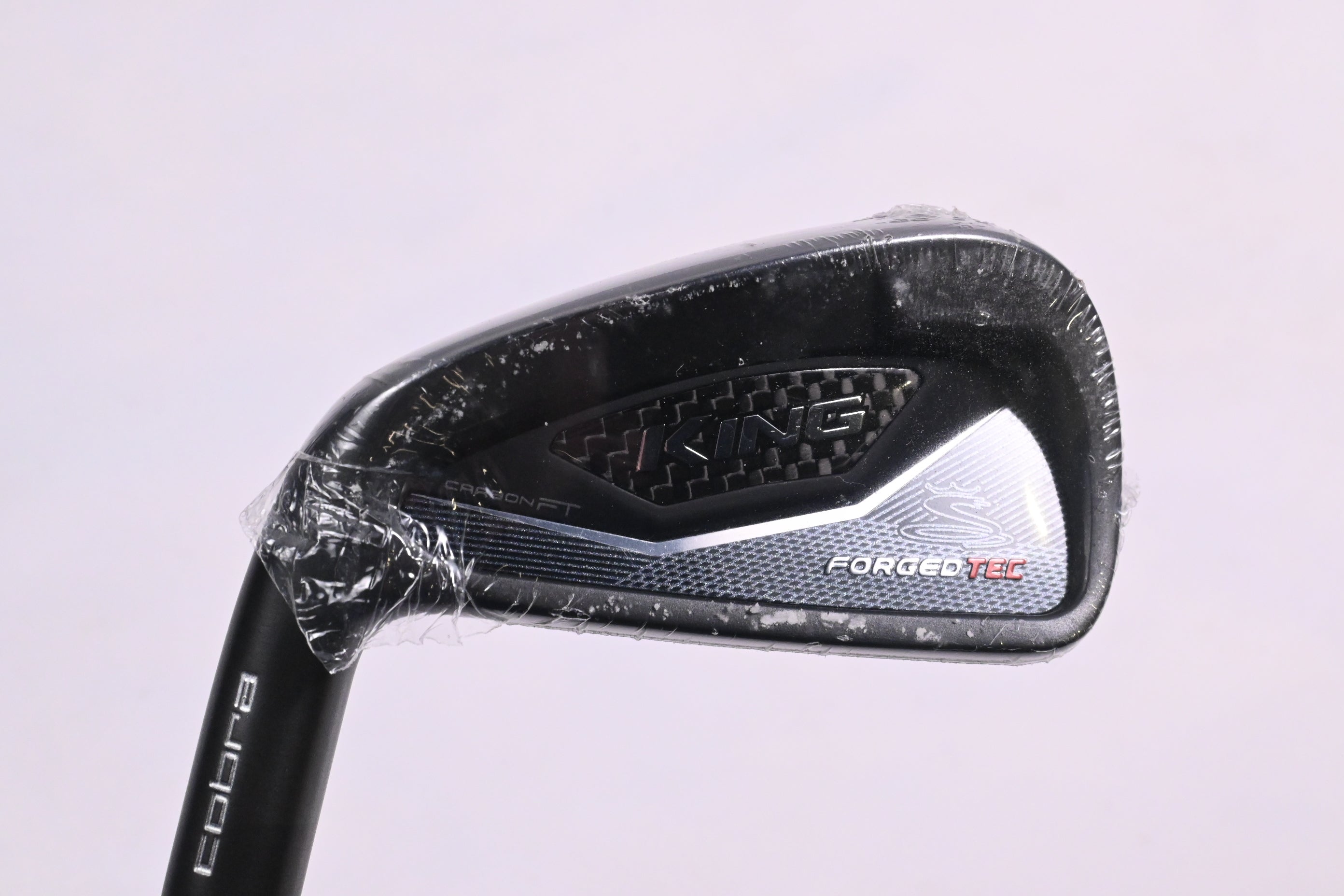Left Hand Cobra King Forged Tec Black #3 Iron / 19 Degree / Stiff Flex KBS Tour