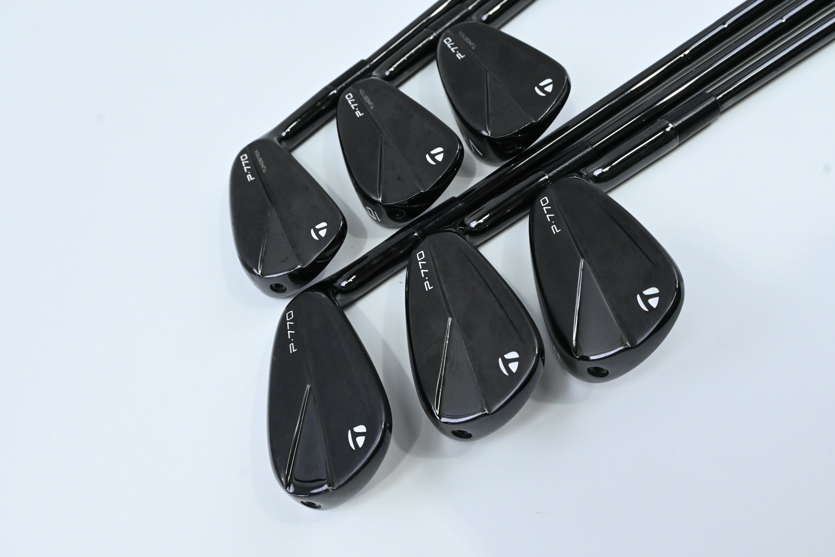 Taylormade P770 2023 Phantom Black Irons / 5-PW / Stiff Flex KBS Tour Shafts