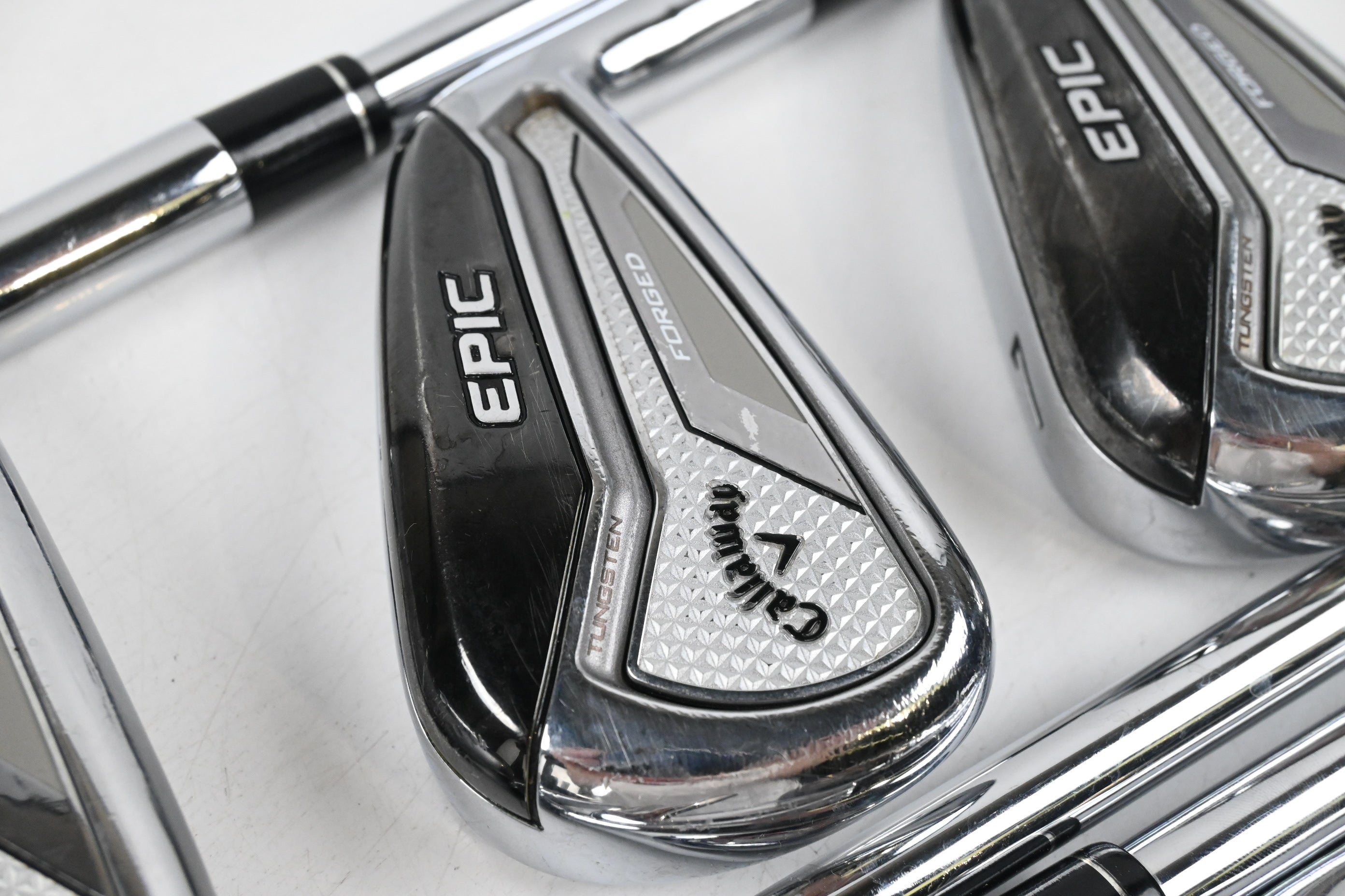 Callaway Epic Forged Irons / 5-PW+GW / Regular Flex Oban CT-100 Shafts