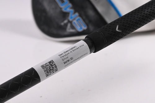 Callaway Paradym Ai Smoke Max Driver / 9 Degree / Stiff Flex Tensei AV Blue 55