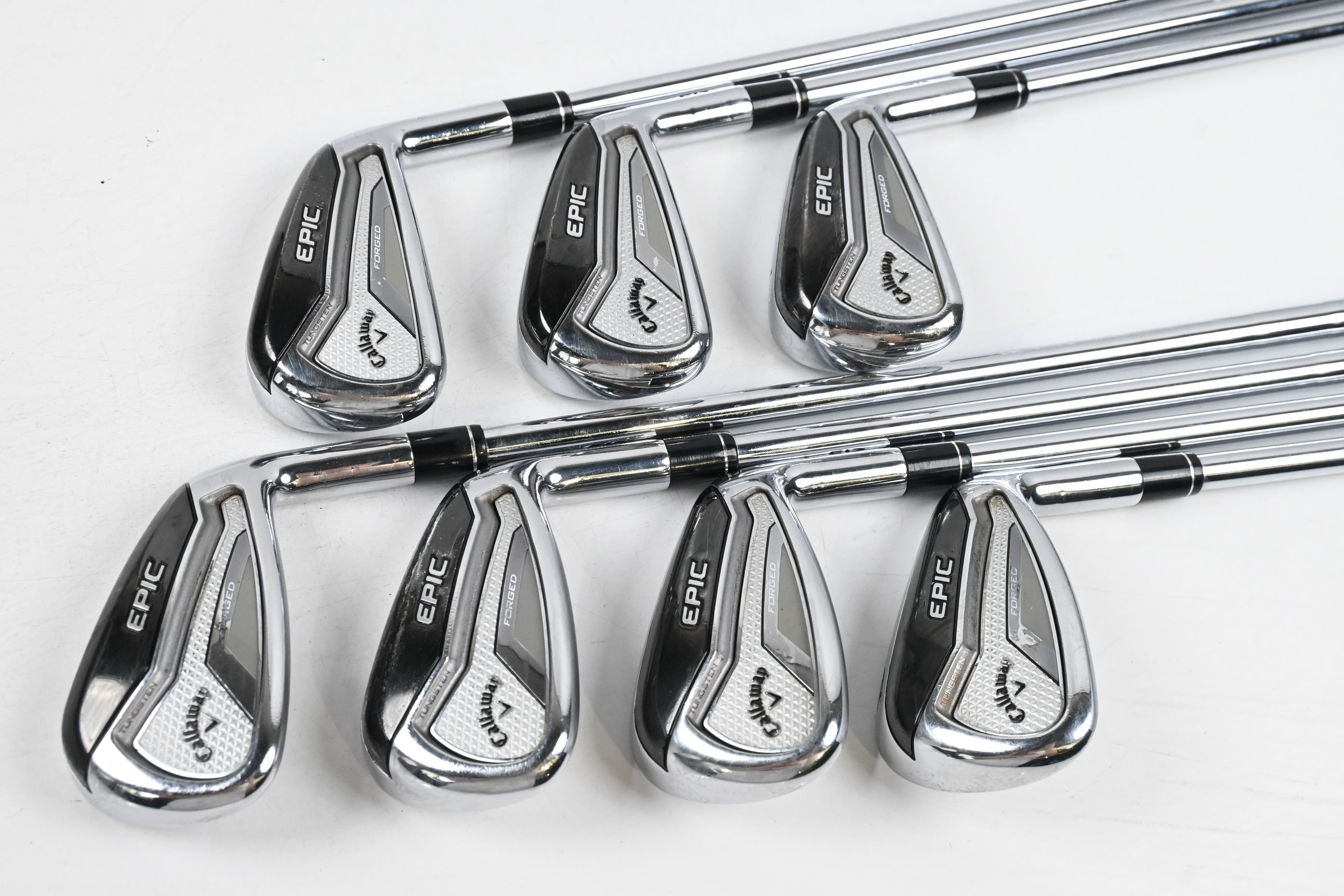 Callaway Epic Forged Irons / 5-PW+GW / Regular Flex Oban CT-100 Shafts