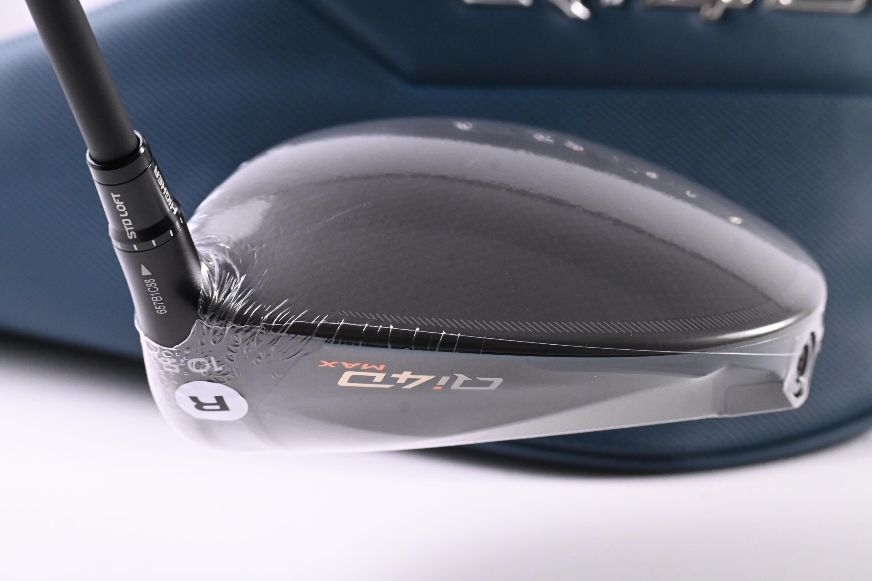 Taylormade Qi4D Max Driver / 10.5 Degree / Regular Flex Reax Blue 50 Shaft