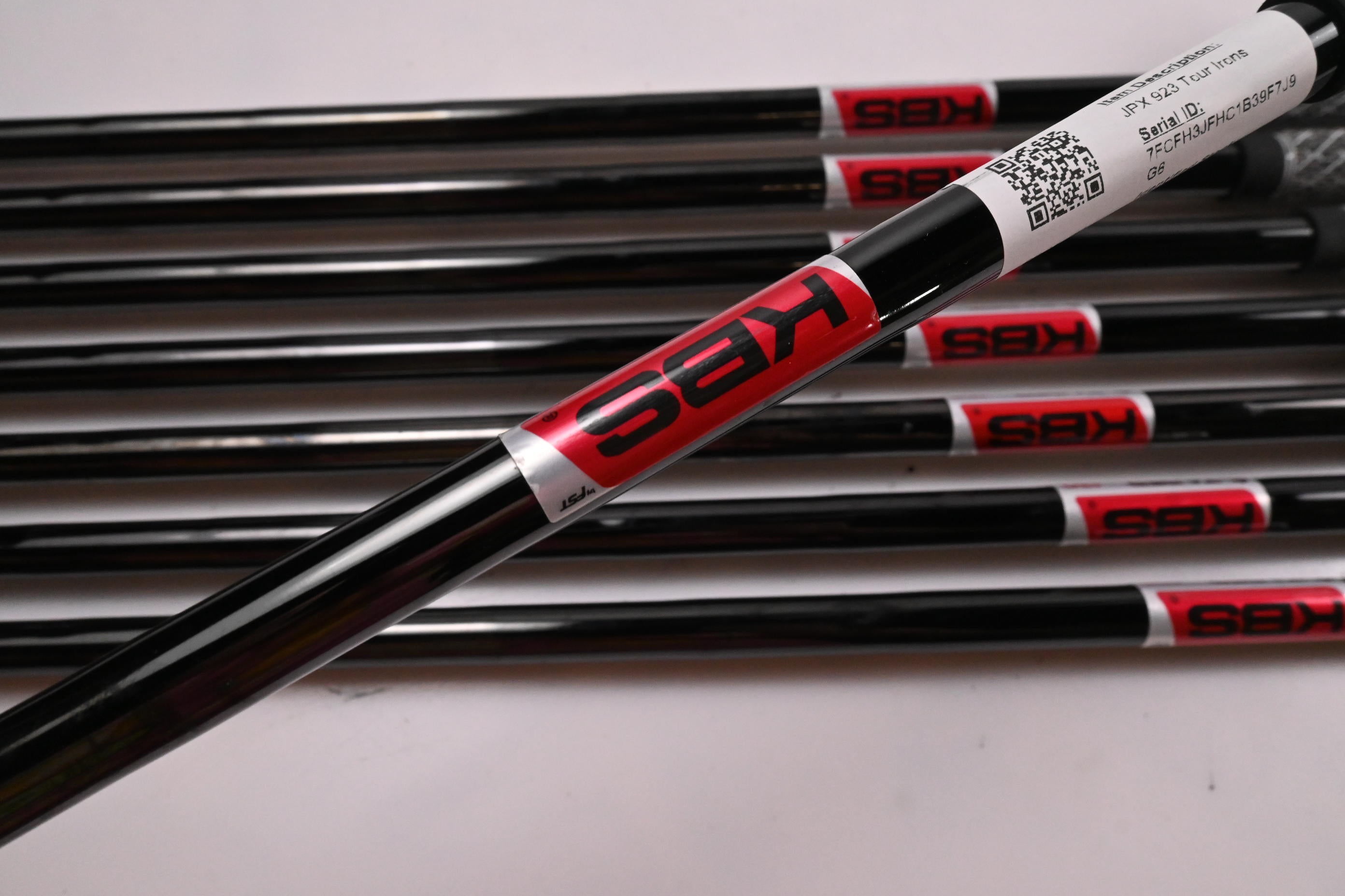 Mizuno JPX 923 Tour Irons / 4-PW+GW / X-Flex KBS $-Taper 130 Shafts