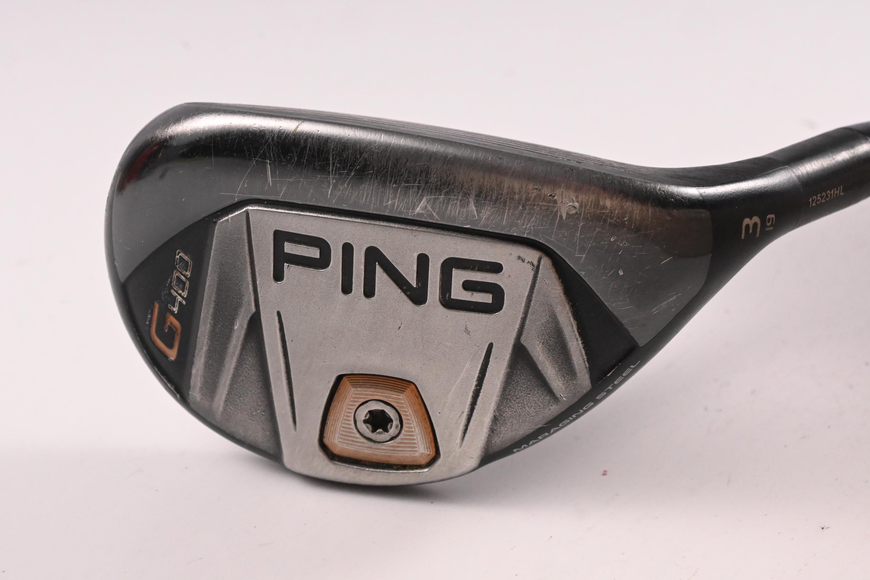 Ping G400 #3 Hybrid / 19 Degree / Stiff Flex Ping Alta CB 70 Shaft