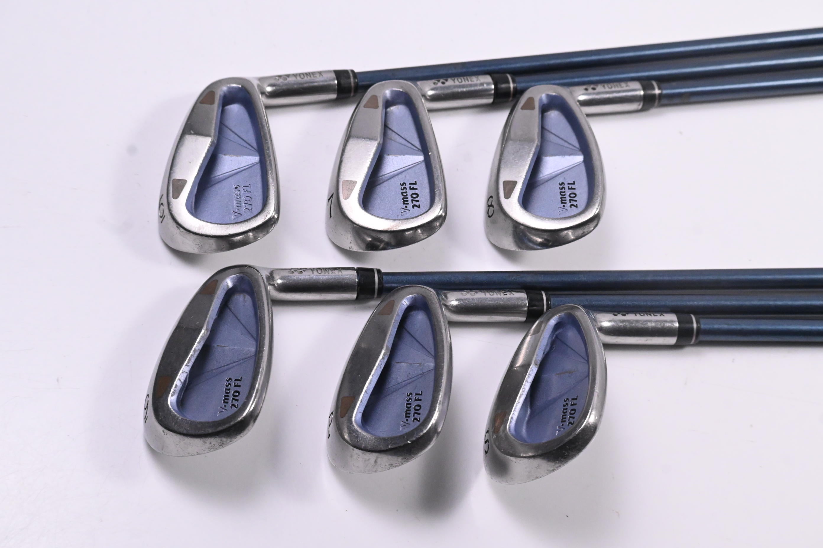 Ladies Yonex V-Mass 270 Irons / 6-PW+SW / Ladies Flex Yonex Ultimatum TI 50