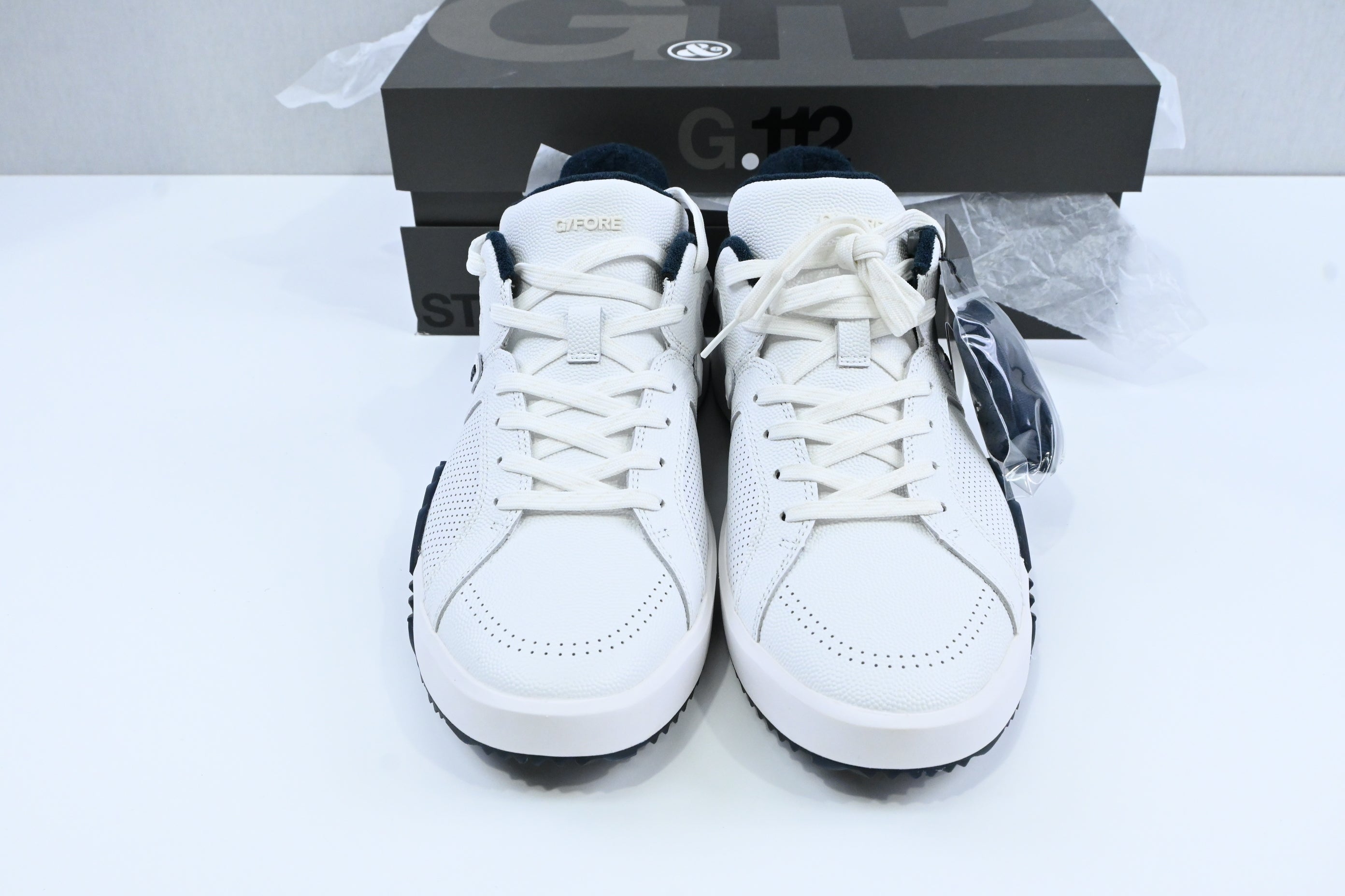 G/fore G 112 Golf Shoes / UK Size 12.5 / White, Navy