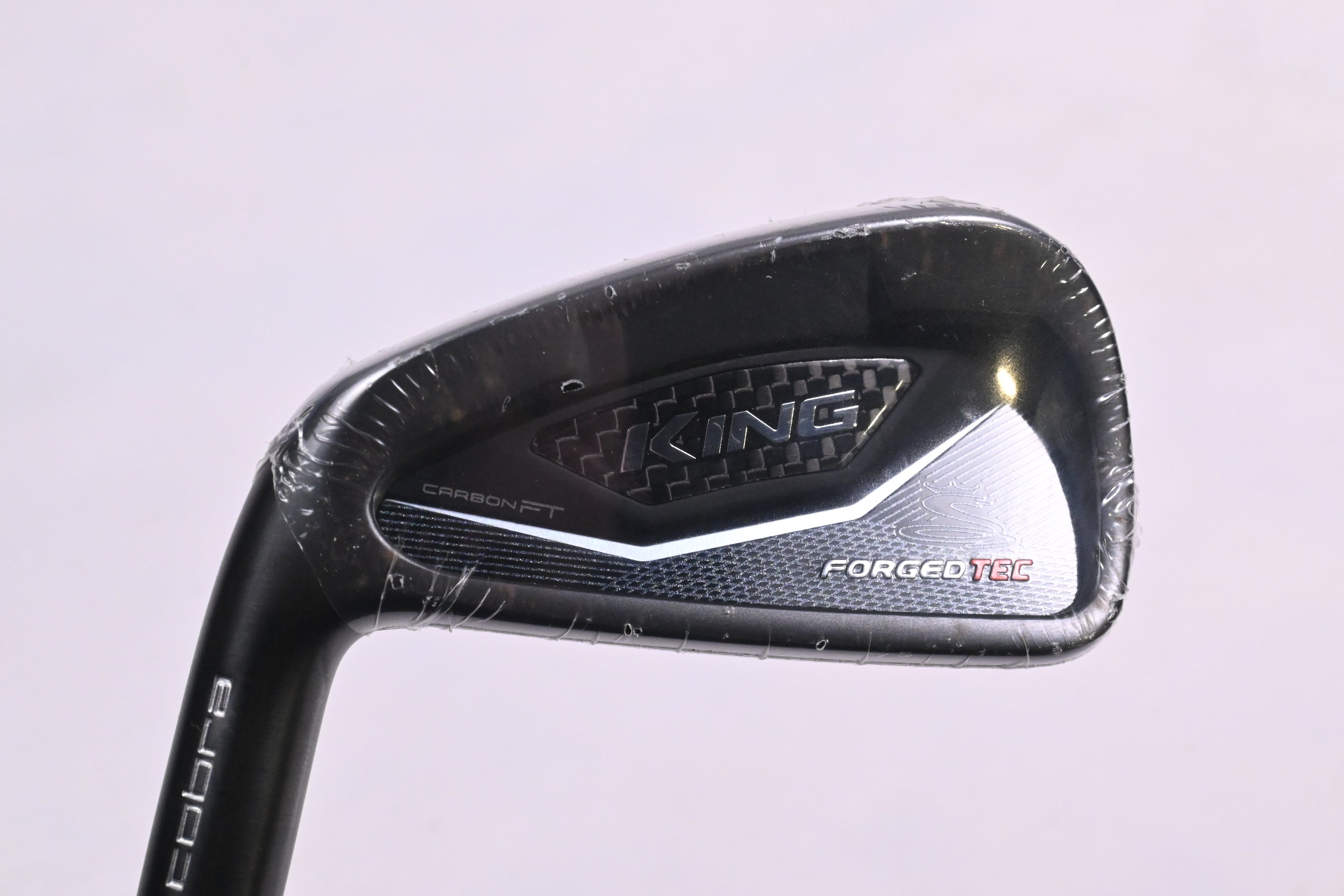 Left Hand Cobra King Forged Tec Black #3 Iron / 19 Degree / Stiff Flex KBS Tour