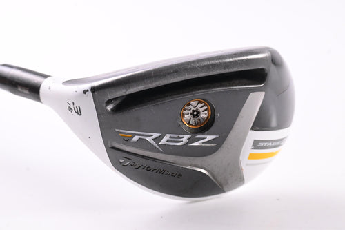 Left Hand Taylormade RBZ Stage 2 #3 Hybrid / Stiff Flex Rocketfuel 65 Shaft