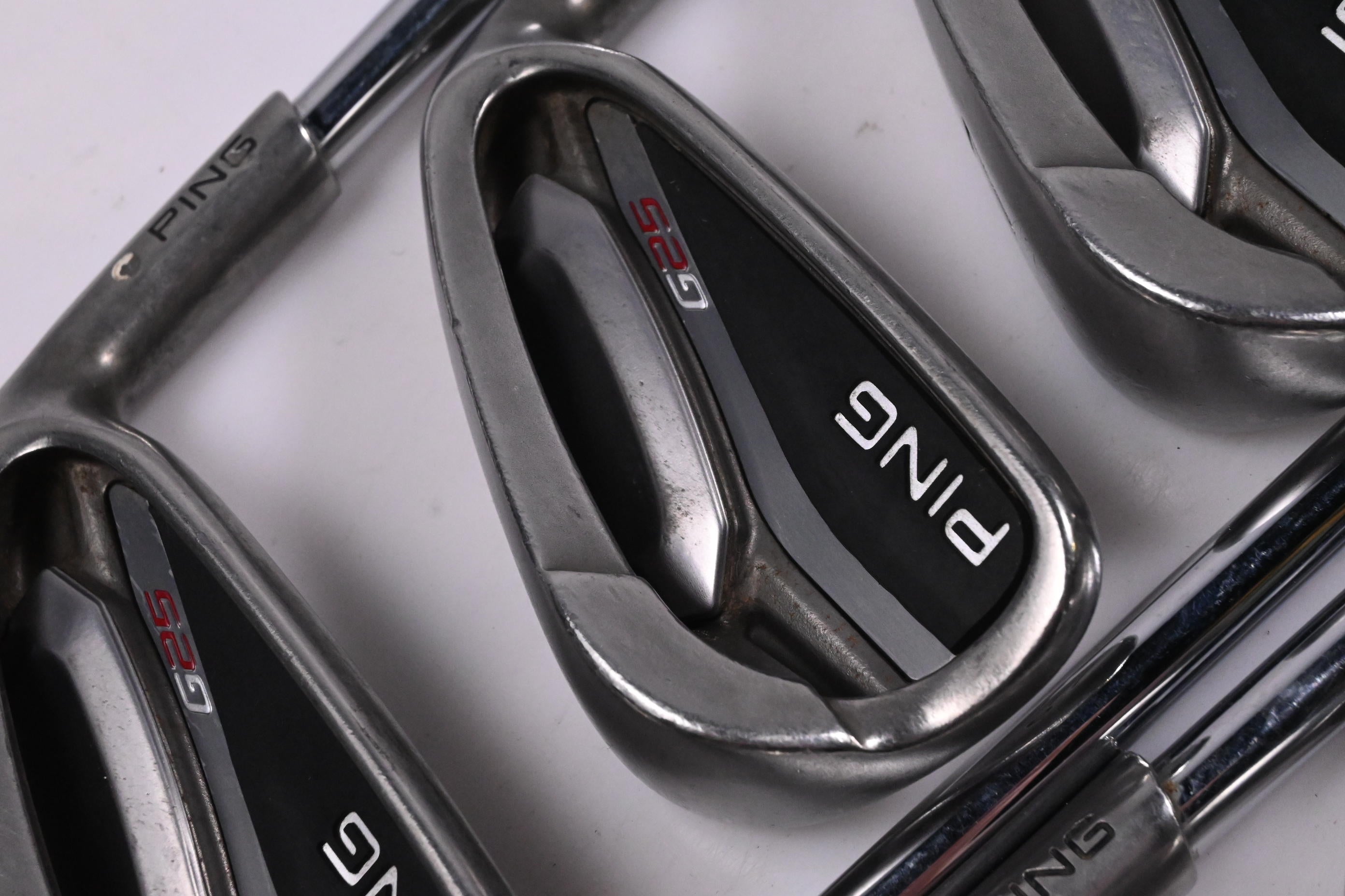 Ping G25 Irons / 5-PW+GW / White Dot / Senior Flex Ping CFS Shafts