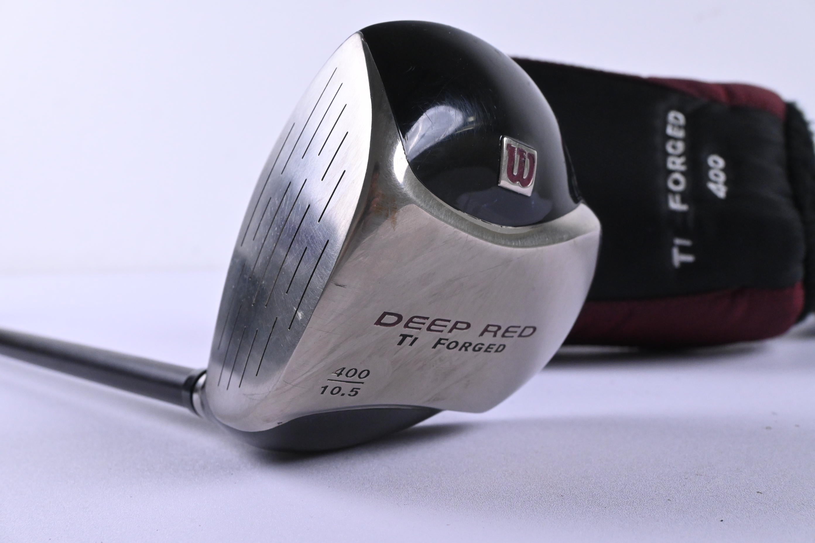 Left Hand Wilson Deep Red Driver / 10.5 Degree / Regular Flex Fat Shaft 480