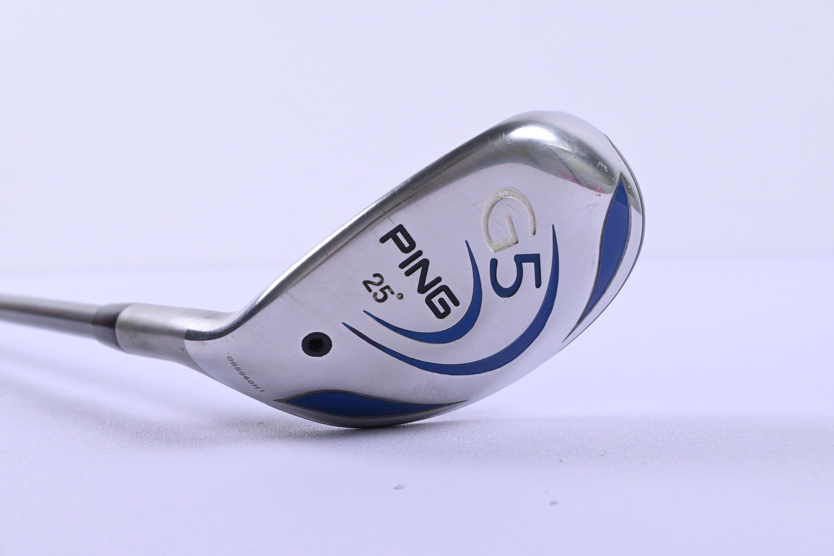 Left Hand Ping G5 #5 Hybrid / 22 Degree / Senior Flex Ping TFC 100H Shaft