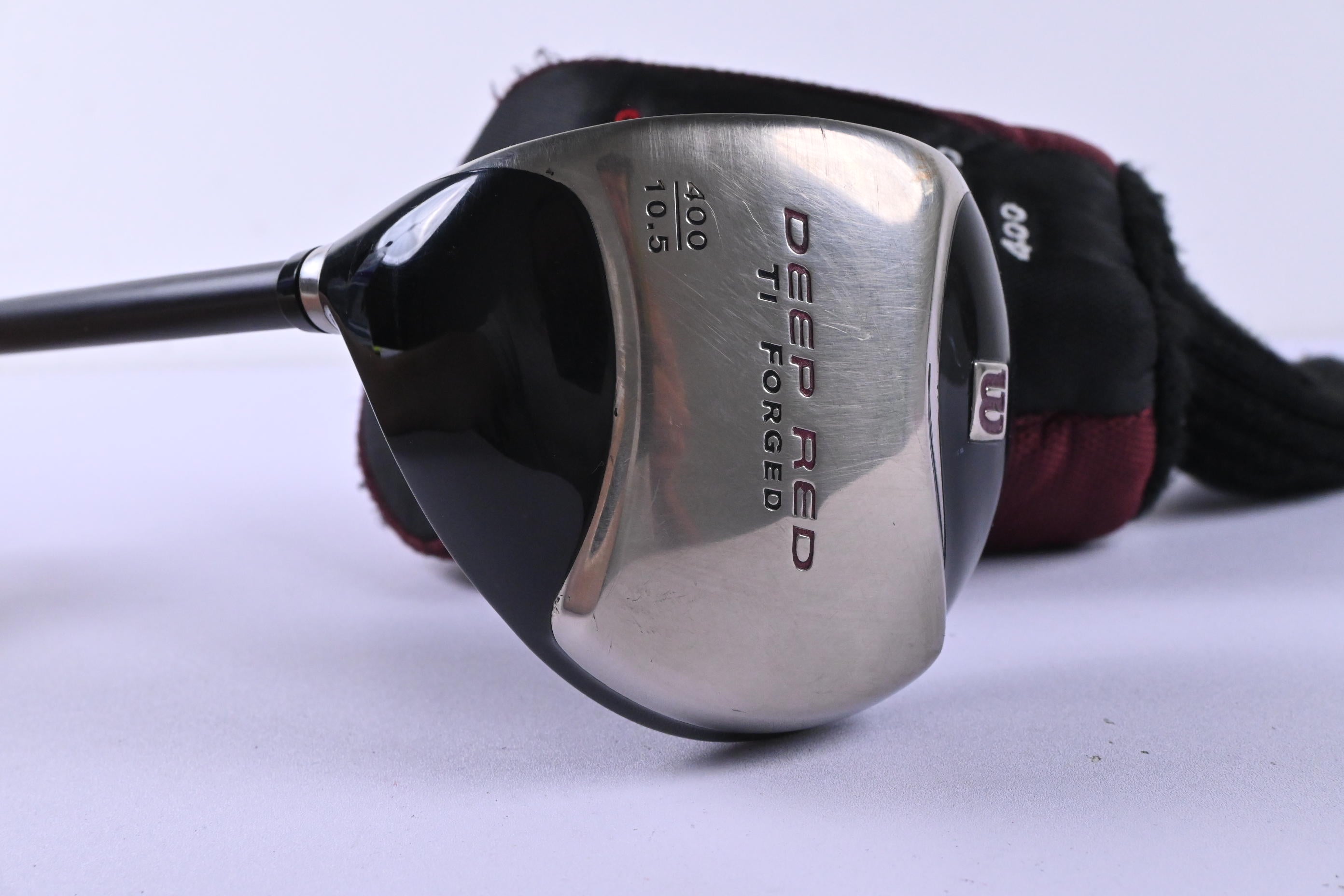 Left Hand Wilson Deep Red Driver / 10.5 Degree / Regular Flex Fat Shaft 480