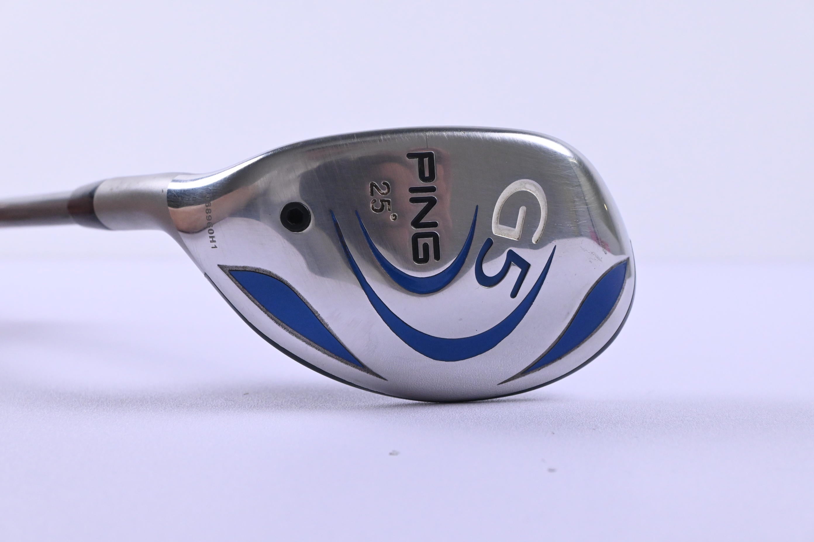 Left Hand Ping G5 #5 Hybrid / 22 Degree / Senior Flex Ping TFC 100H Shaft