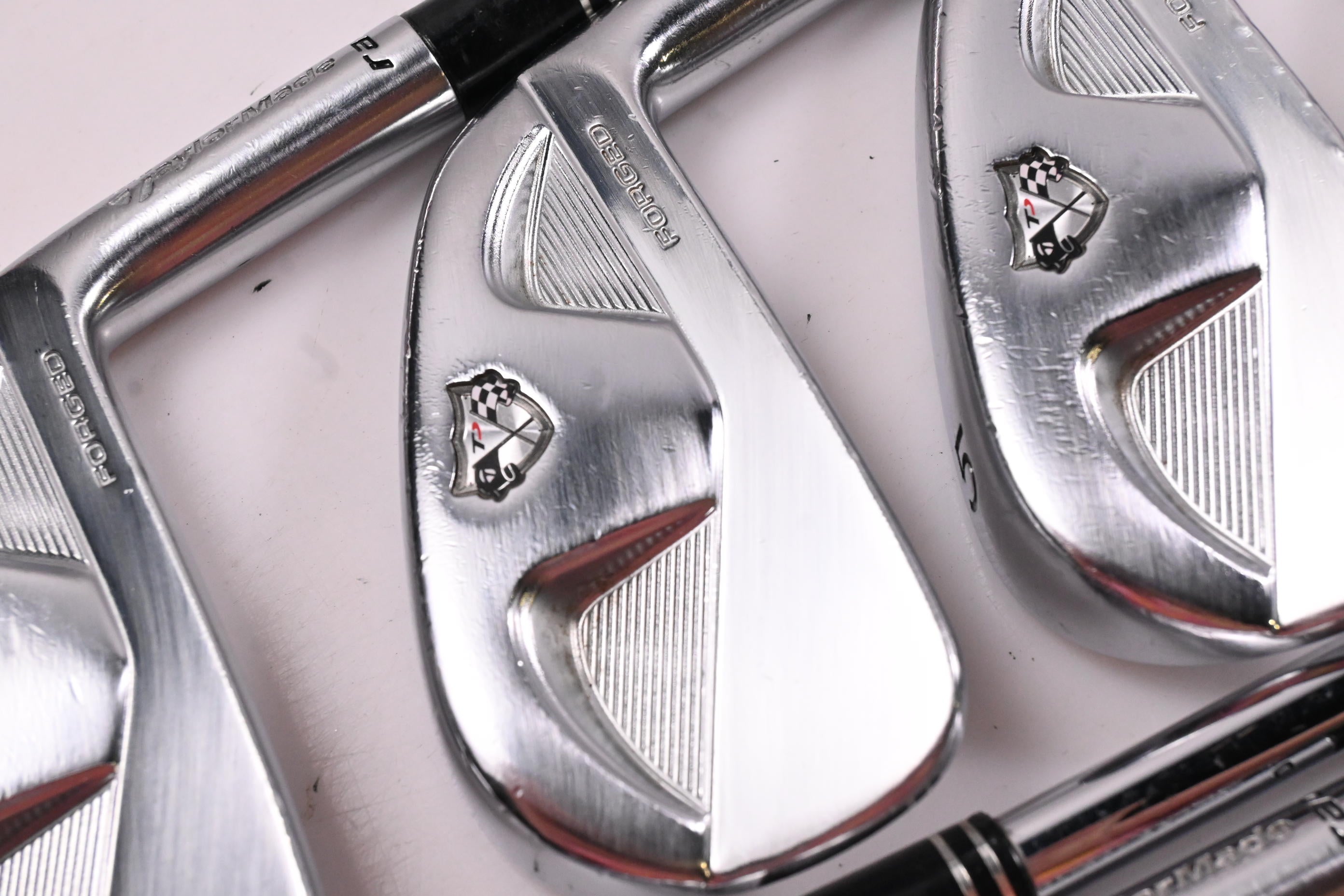 Taylormade RAC TP MB Irons / 3-PW / Stiff Flex Rifle Flighted Shafts