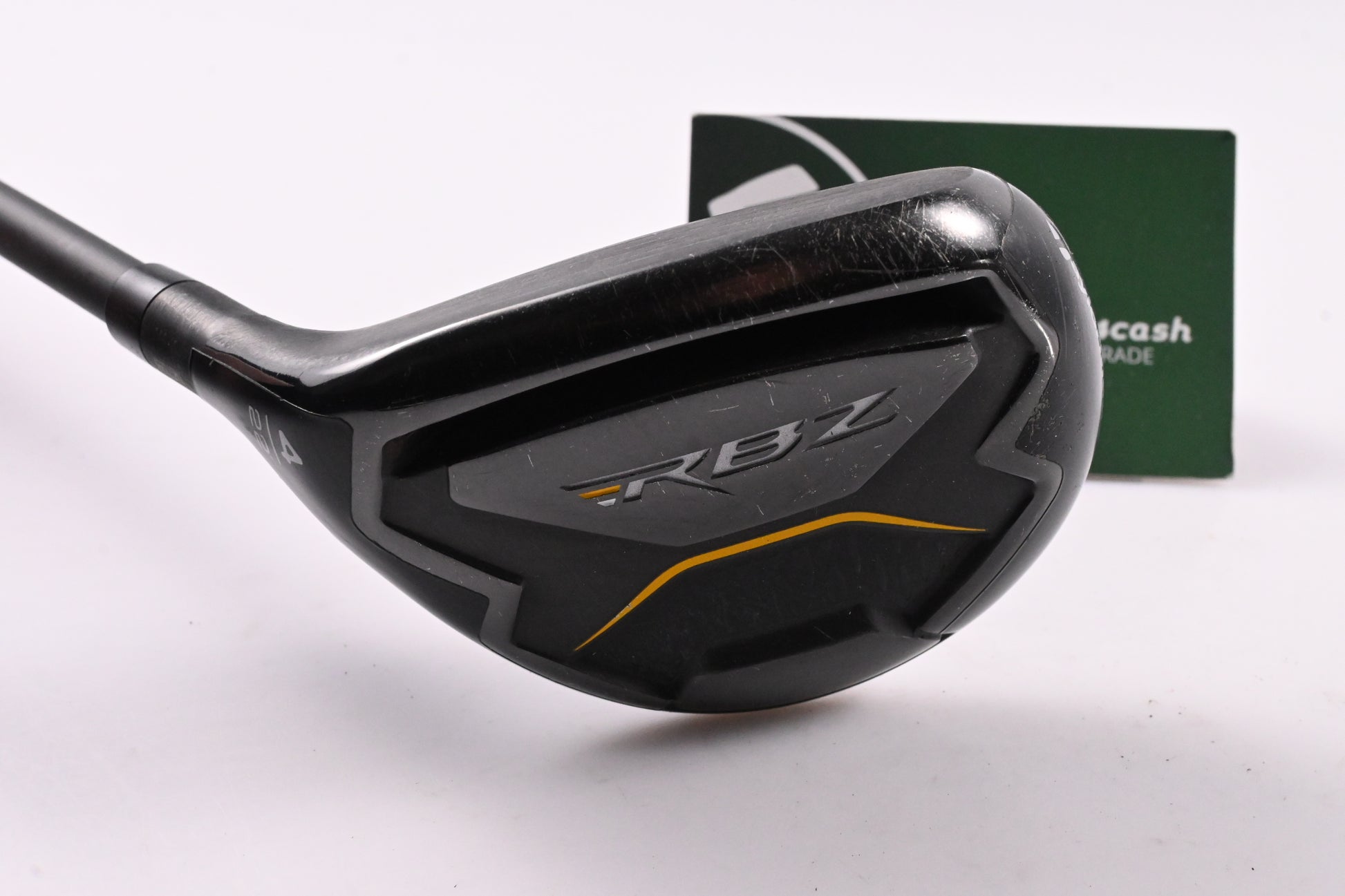 Left Hand Taylormade RBZ Black #4 Hybrid / 22 Degree / Regular Flex RocketFuel