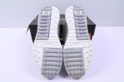 Ladies Under Armour Fade SL Sunbrella Golf Shoes / UK Size 6 / Grey & White