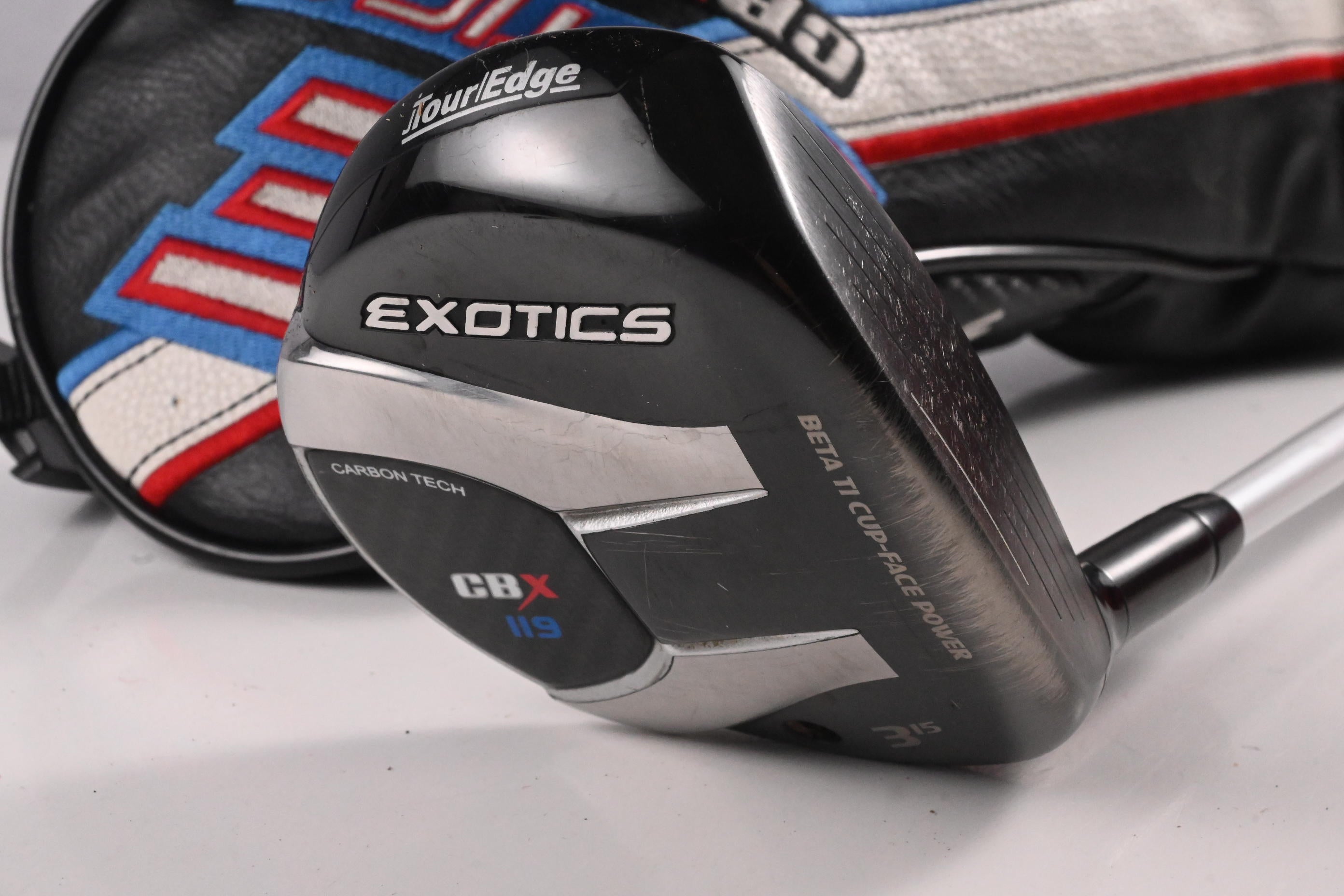 Tour Edge CBX 119 #3 Wood / 15 Degree / Stiff Flex Aldila Rogue Silver 70 Shaft
