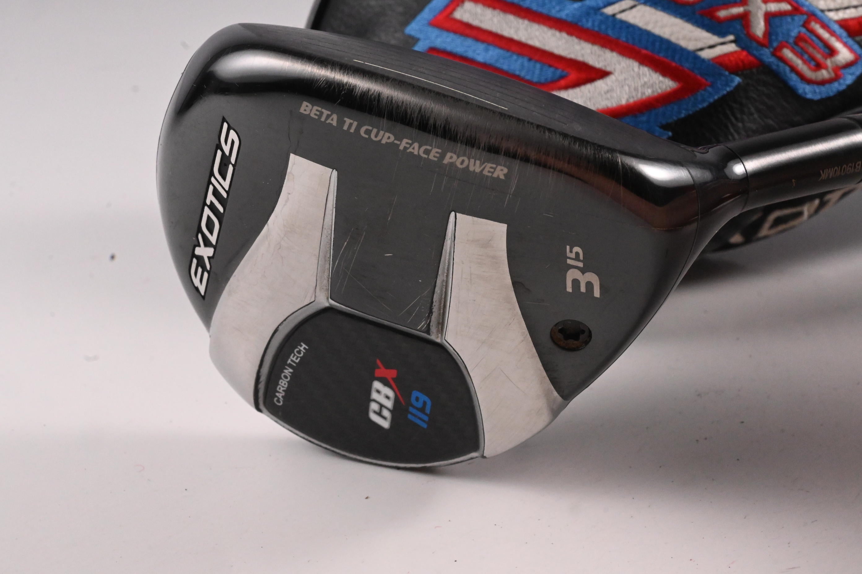 Tour Edge CBX 119 #3 Wood / 15 Degree / Stiff Flex Aldila Rogue Silver 70 Shaft