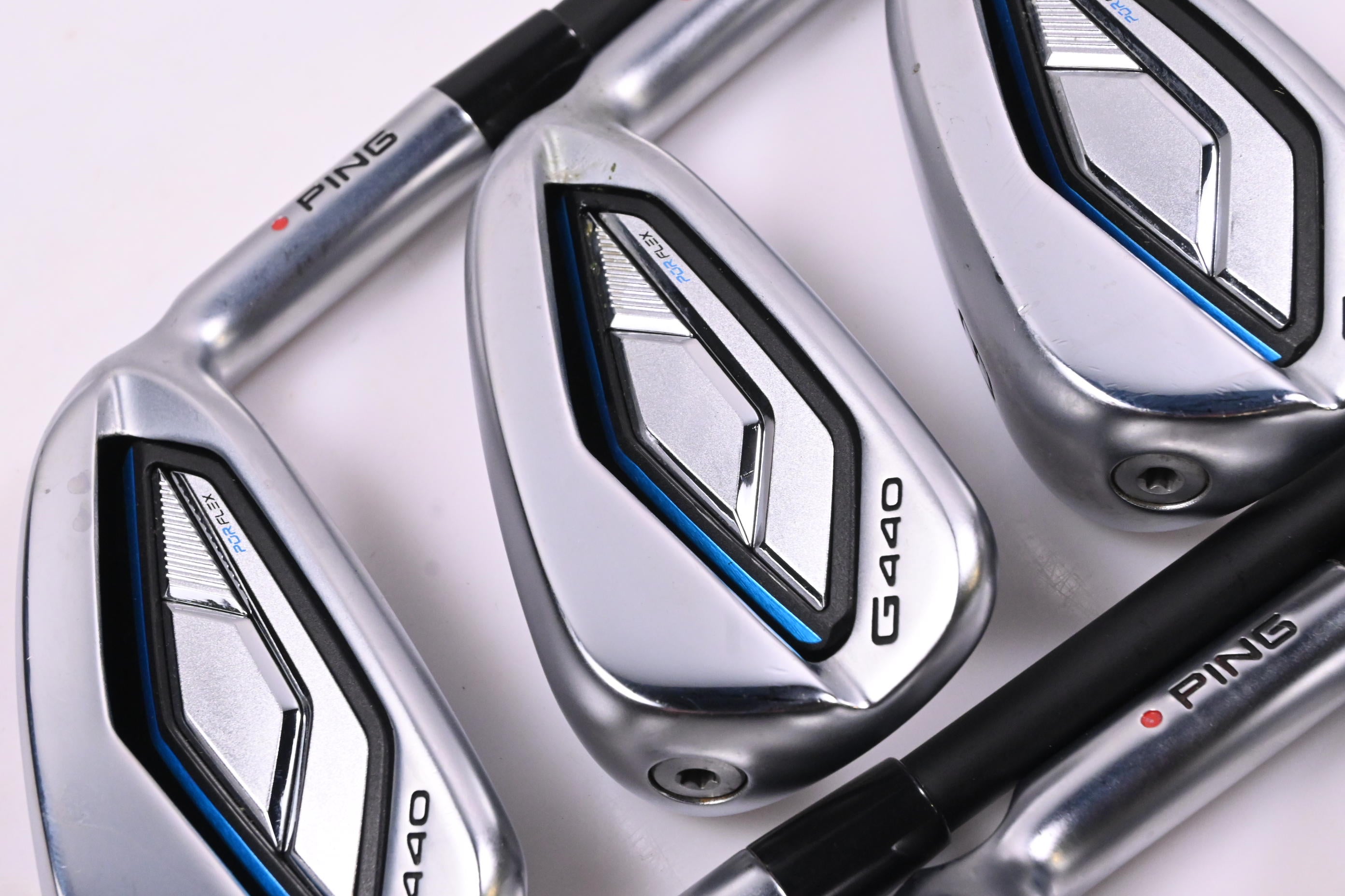 Ping G440 Irons / 6-PW+GW / Red Dot / Senior Flex Ping Alta CB Blue Shafts