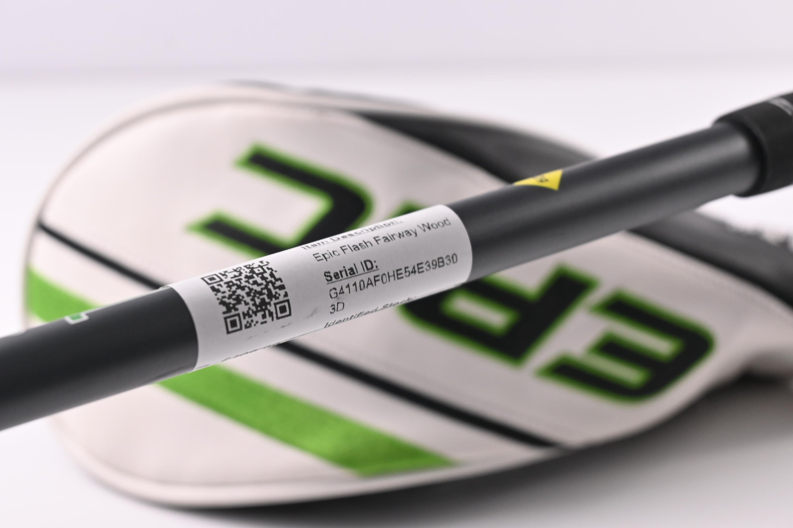 Callaway Epic Flash #3 Wood / 15 Degree / Stiff Flex HZRDUS Smoke Green iM10 60
