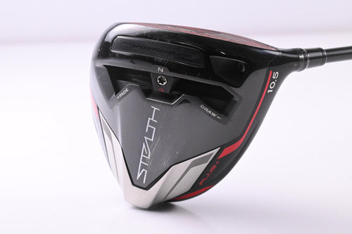 Taylormade Stealth Plus Driver / 10.5 Degree / Regular Flex HZRDUS Smoke Red RDX