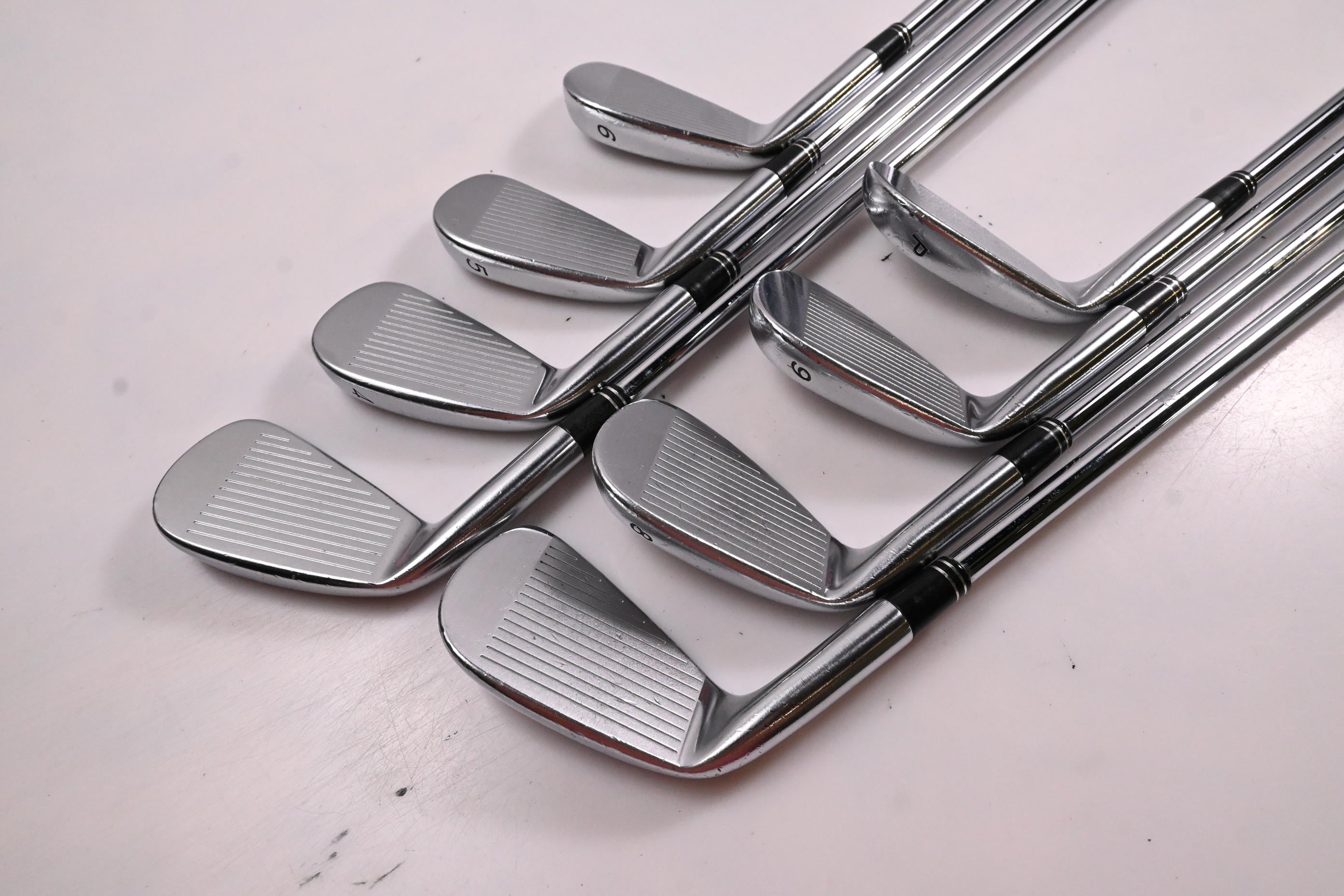Taylormade RAC TP MB Irons / 3-PW / Stiff Flex Rifle Flighted Shafts