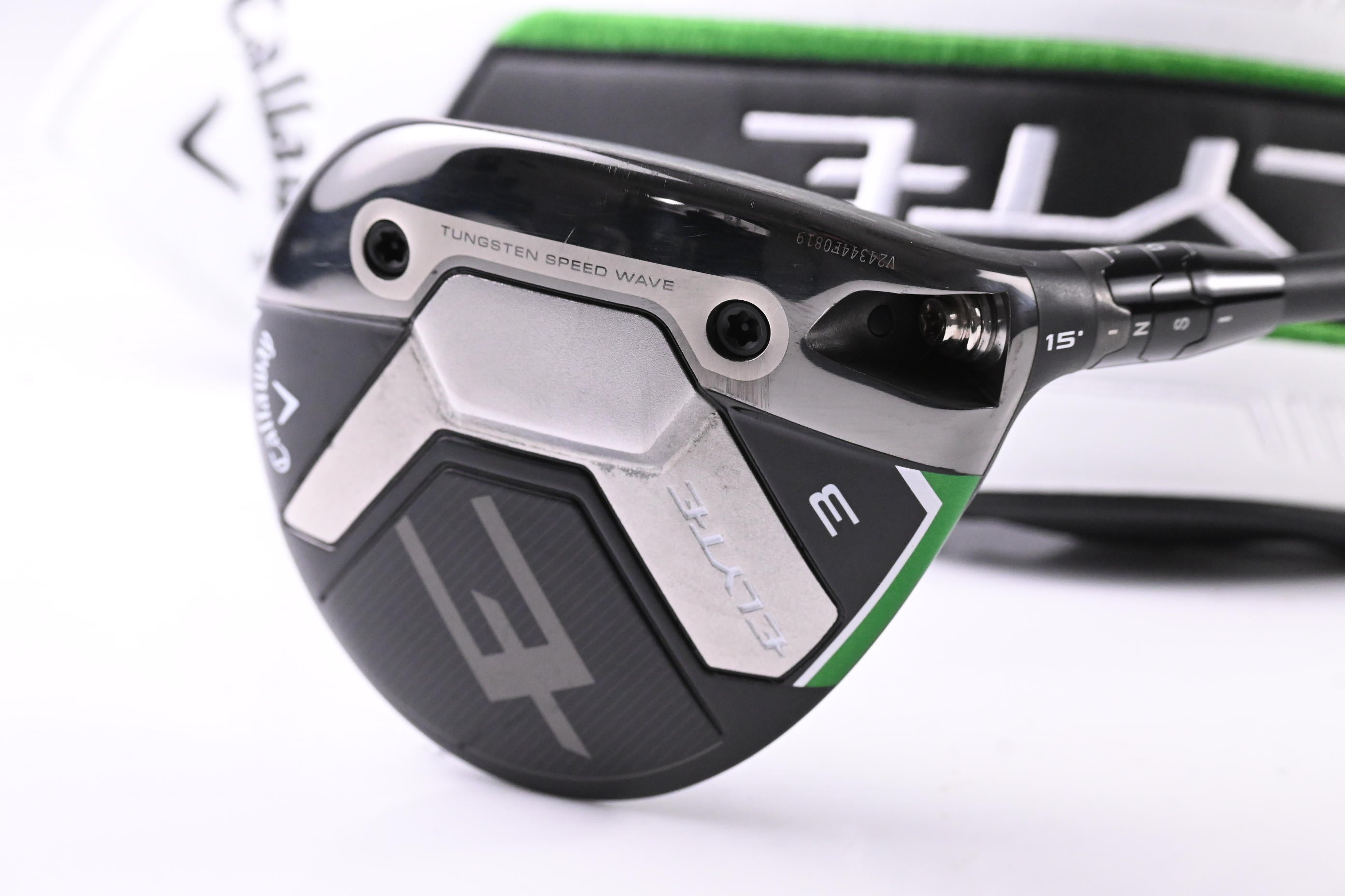 Callaway Elyte #3 Wood / 15 Degree / Regular Flex Vanquish 5 Shaft