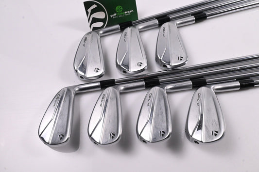 Taylormade P790 2021 Irons / 4-PW / Stiff Flex N.S.PRO Modus 3 Tour 120 Shafts