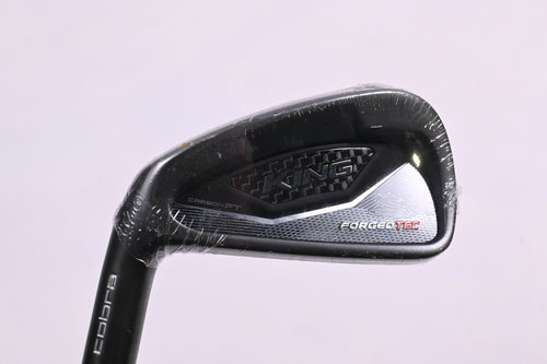 Left Hand Cobra King Forged Tec Black #4 Iron / 21 Degree / Stiff Flex KBS Tour