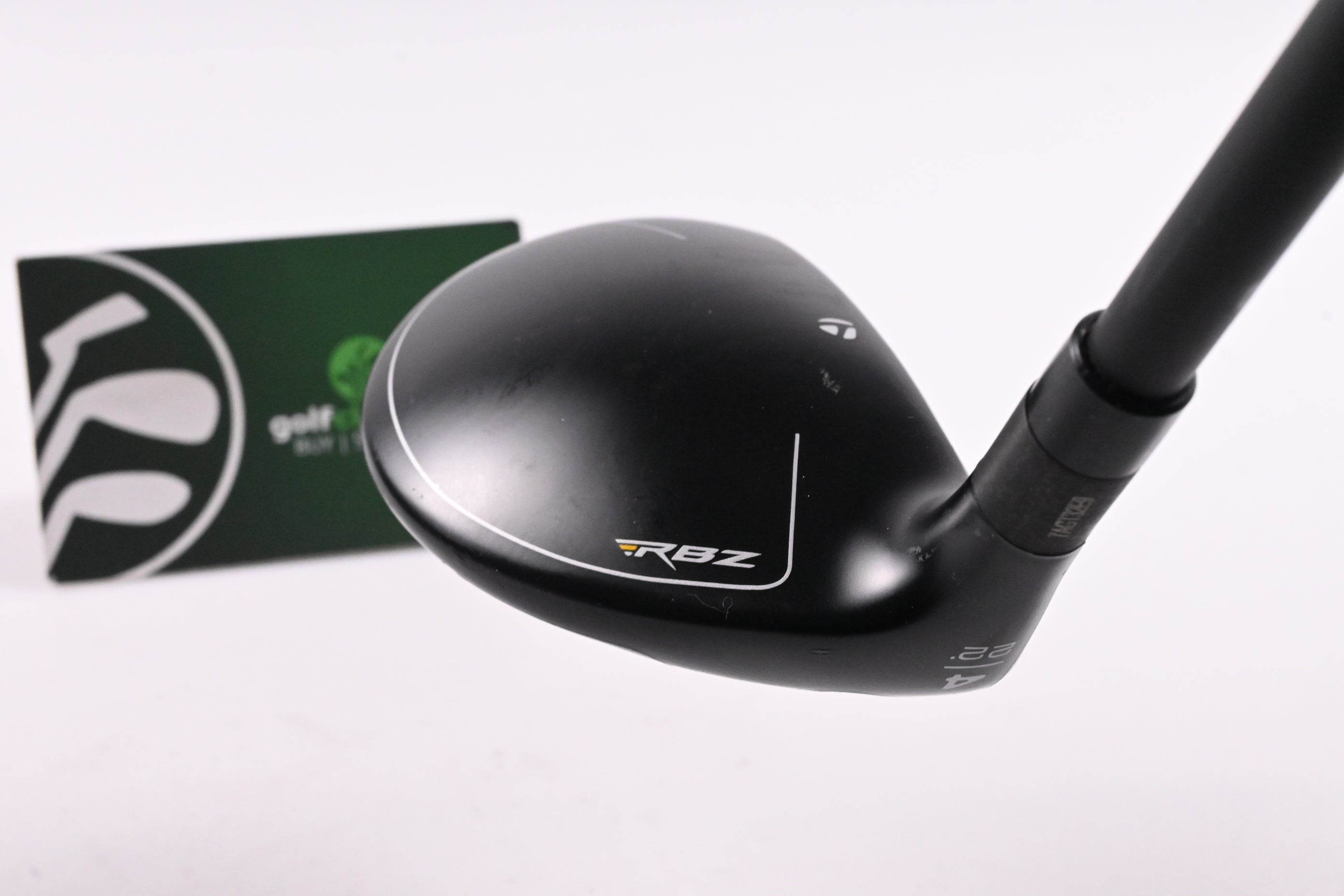 Left Hand Taylormade RBZ Black #4 Hybrid / 22 Degree / Regular Flex RocketFuel