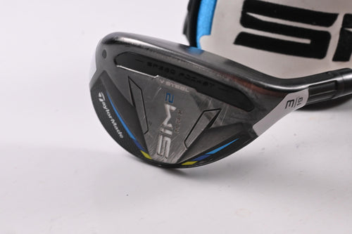 Taylormade SIM2 Max #3 Hybrid / 19 Degree / Stiff Flex Ventus Blue 7 Shaft