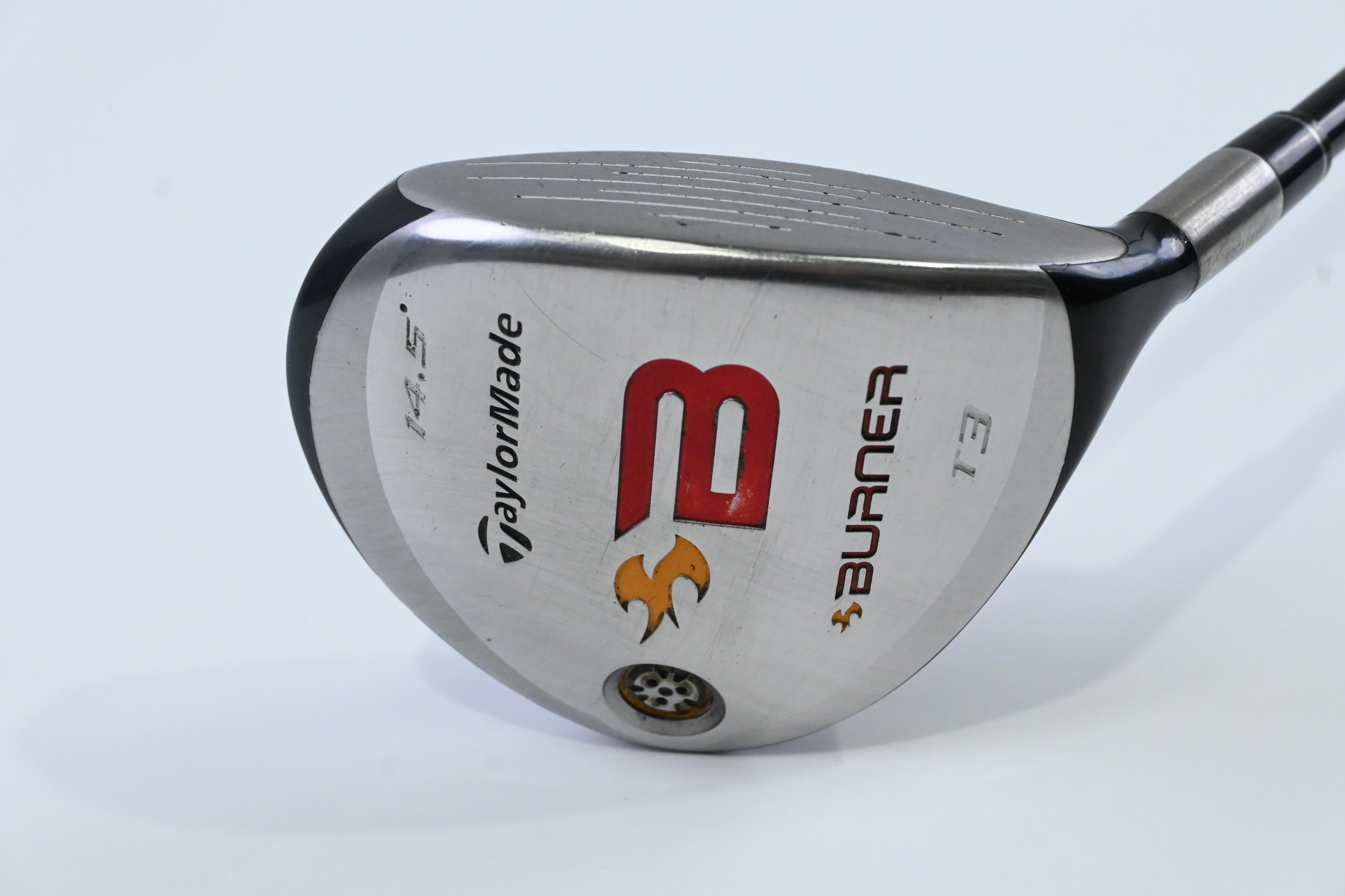 Taylormade Burner 2008 #3 Wood / 14.5 Degree / Stiff Flex Taylormade Reax 70
