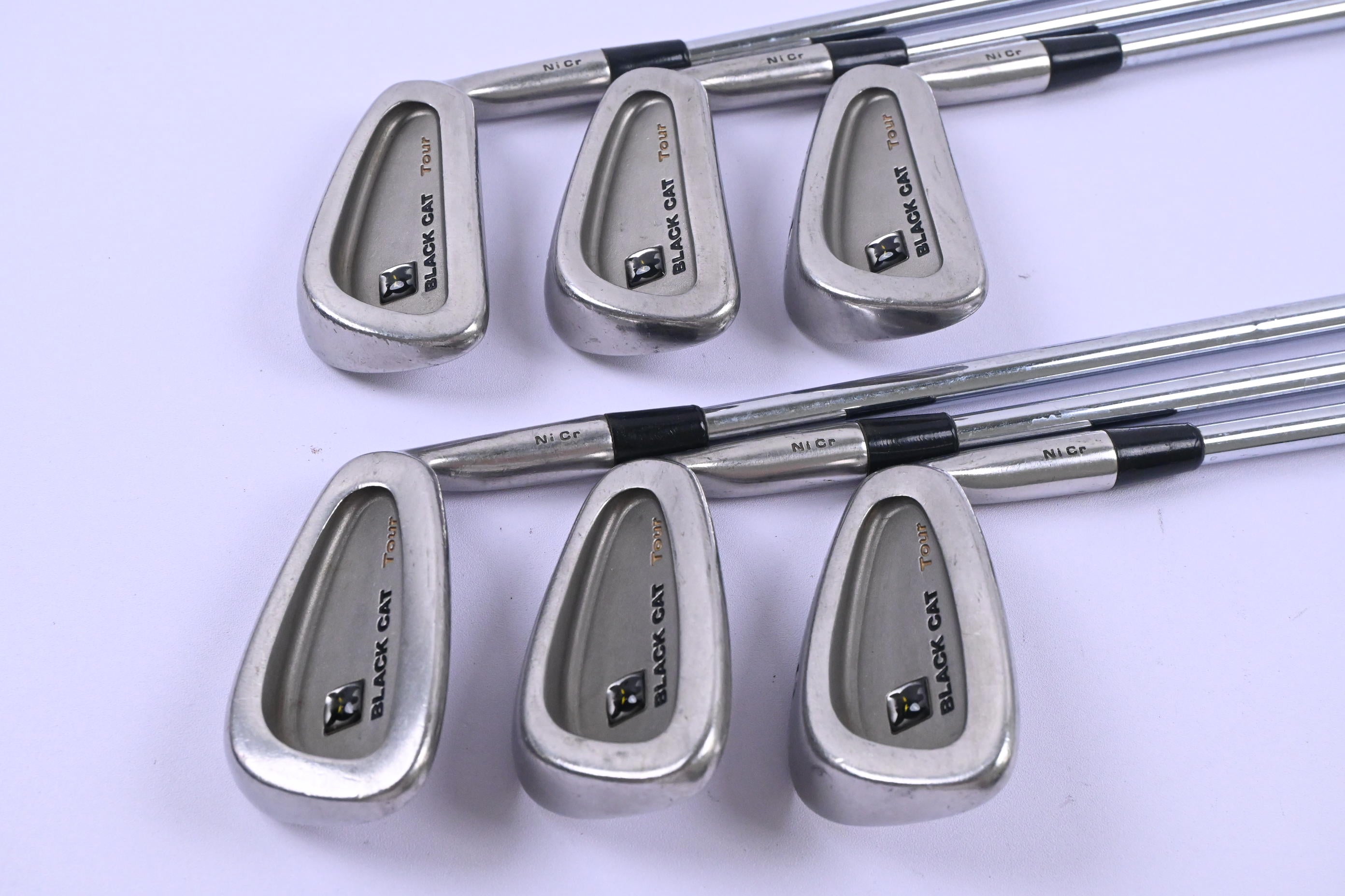 Lynx Black Cat 1995 Irons / 5-PW / Stiff Flex Dynamic Gold Sensi Core Shafts