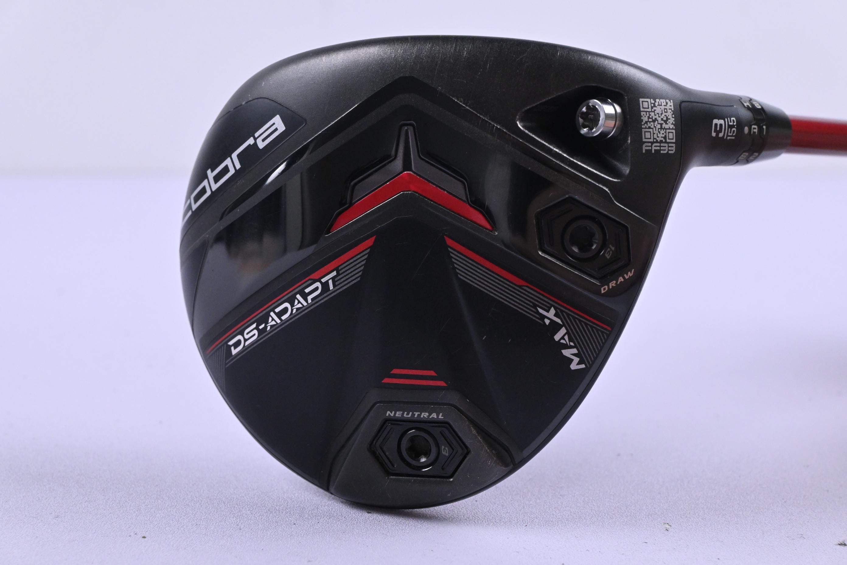 Cobra DS-Adapt Max #3 Wood / 15.5 Degree / Senior Flex Denali Red 50 Shaft
