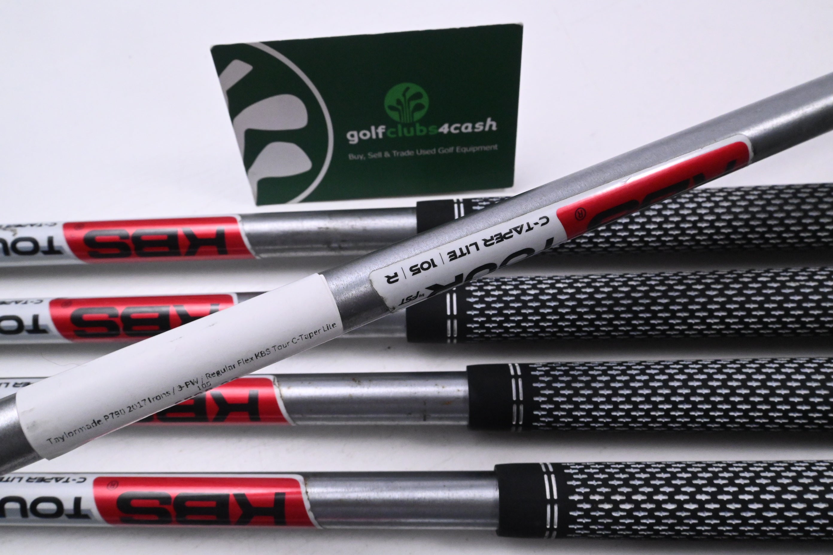 Taylormade P790 2017 Irons / 3-PW / Regular Flex KBS Tour C-Taper Lite 105