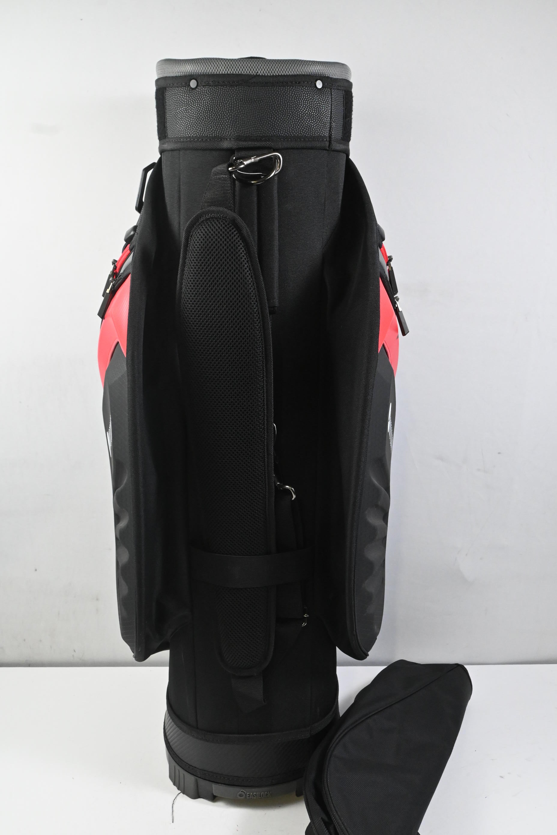 Motocaddy Pro Series Cart Bag / 14-Way Divider / Black, Grey, Red
