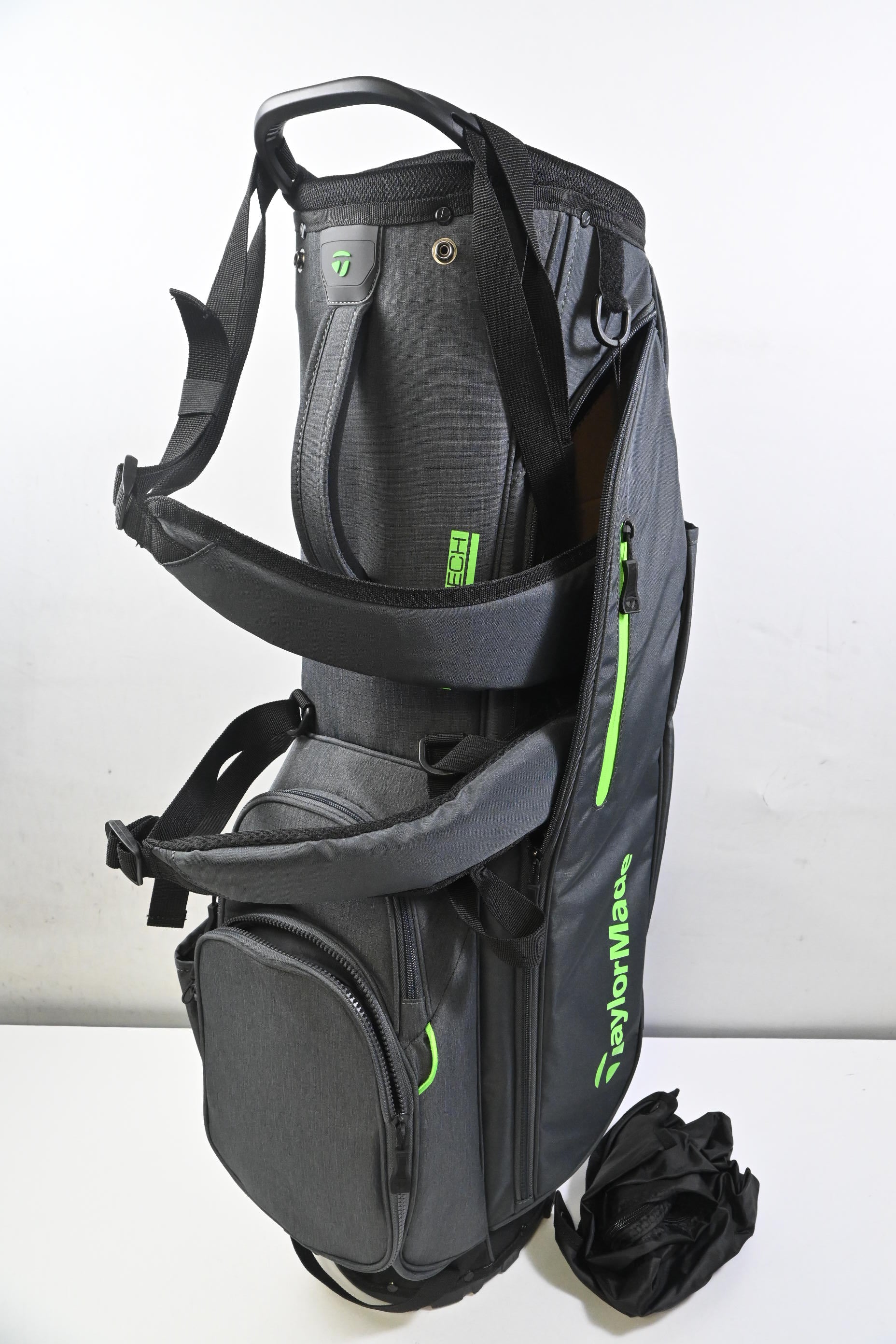 Taylormade Flex Tech Stand Bag / 4-Way Divider / Grey, Green