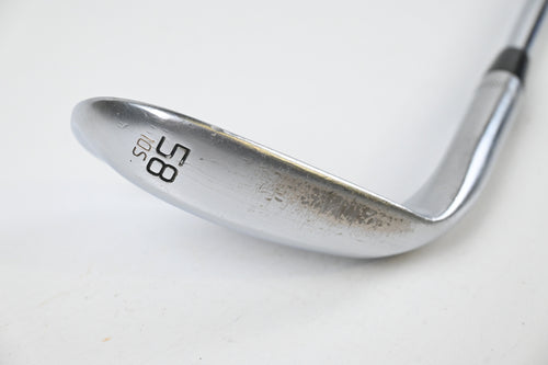 Titleist Vokey SM9 Lob Wedge / 58 Degree / Regular Flex AMT R300 Tour White