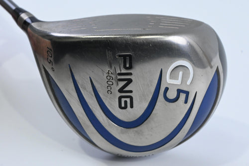 Left Hand Ping G5 Driver / 10.5 Degree / Regular Flex Ping TFC 100 Shaft