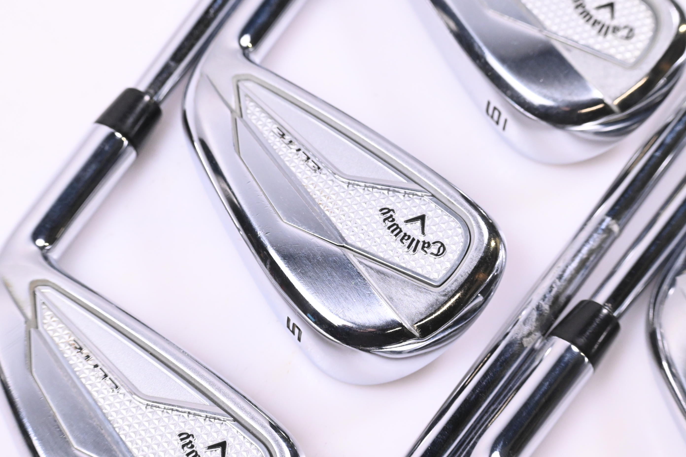 Callaway Elyte Irons / 4-PW / Stiff Flex Dynamic Gold Mid 100 S300 Shafts
