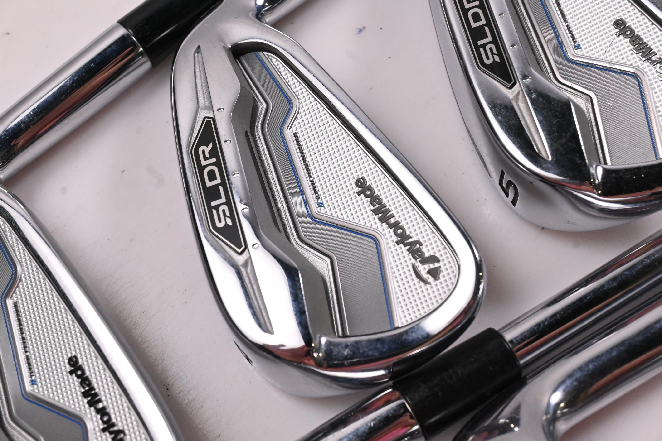 Taylormade SLDR Irons / 3-PW / Stiff Flex KBS Tour C-Taper 90 Shafts
