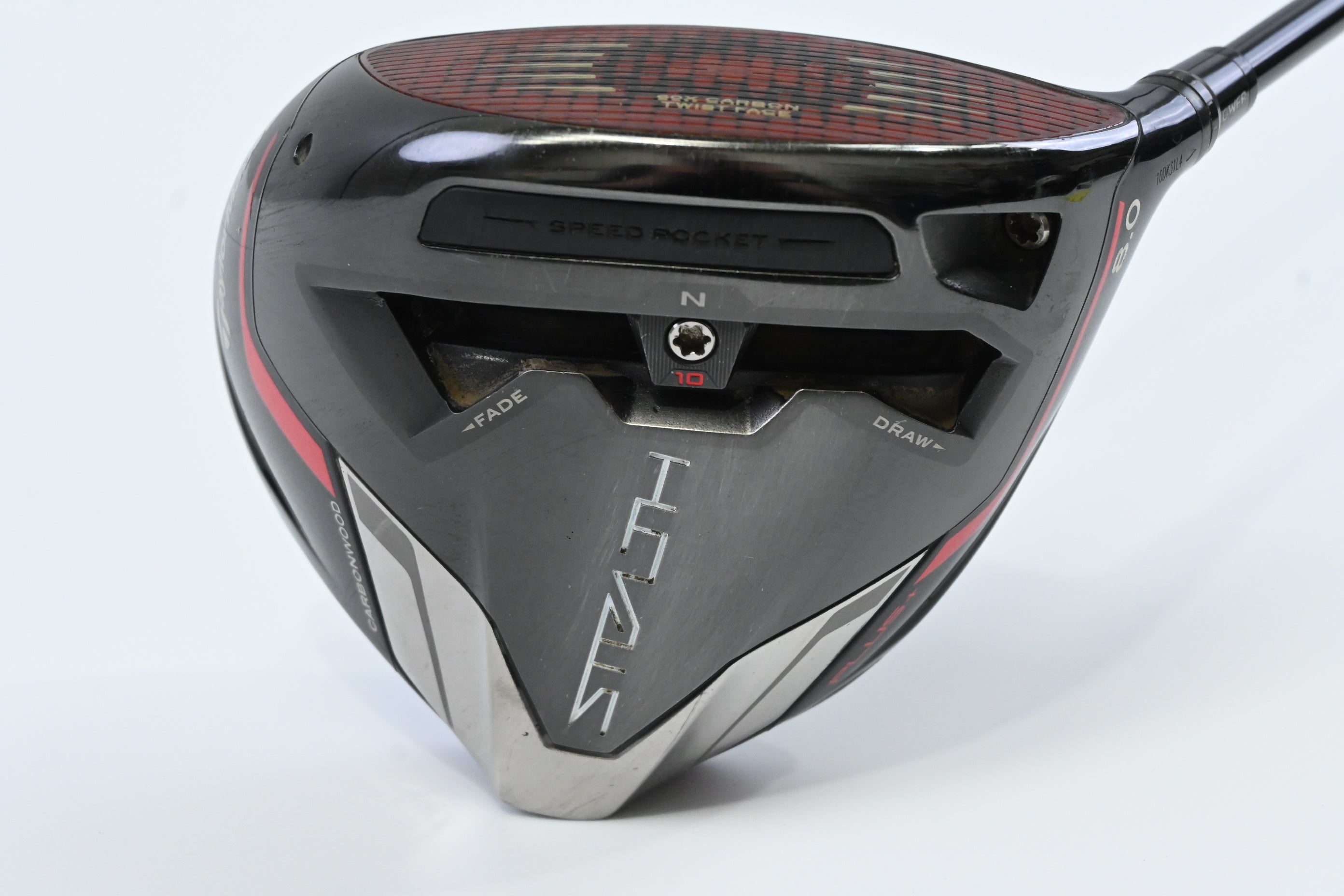 Taylormade Stealth Plus Driver / 8 Degree / X-Flex HZRDUS Smoke Red RDX 60 Shaft