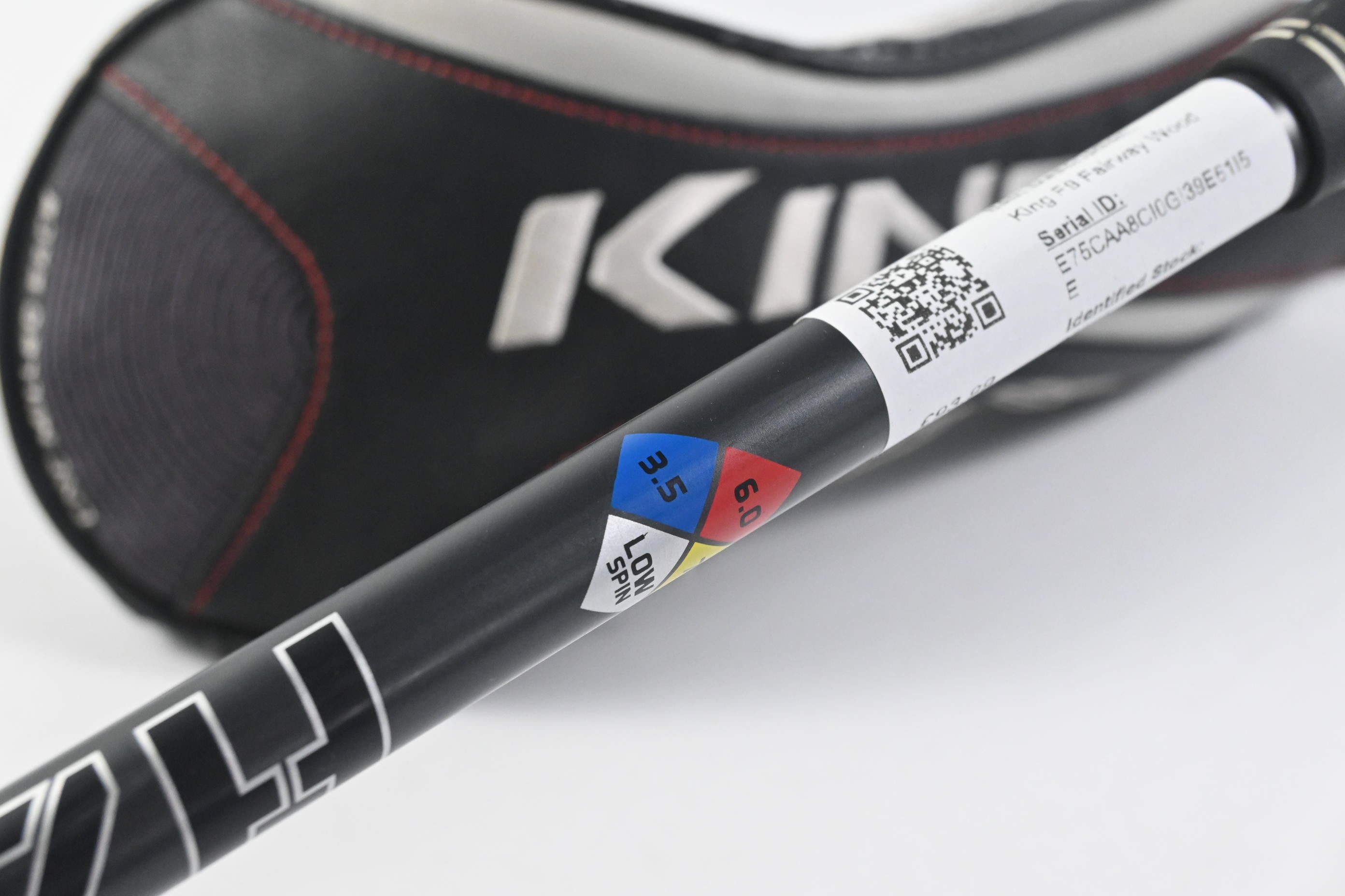 Cobra King F9 #3-4 Wood / 14.5 Degree / Stiff Flex HZRDUS Smoke Black 70 Shaft
