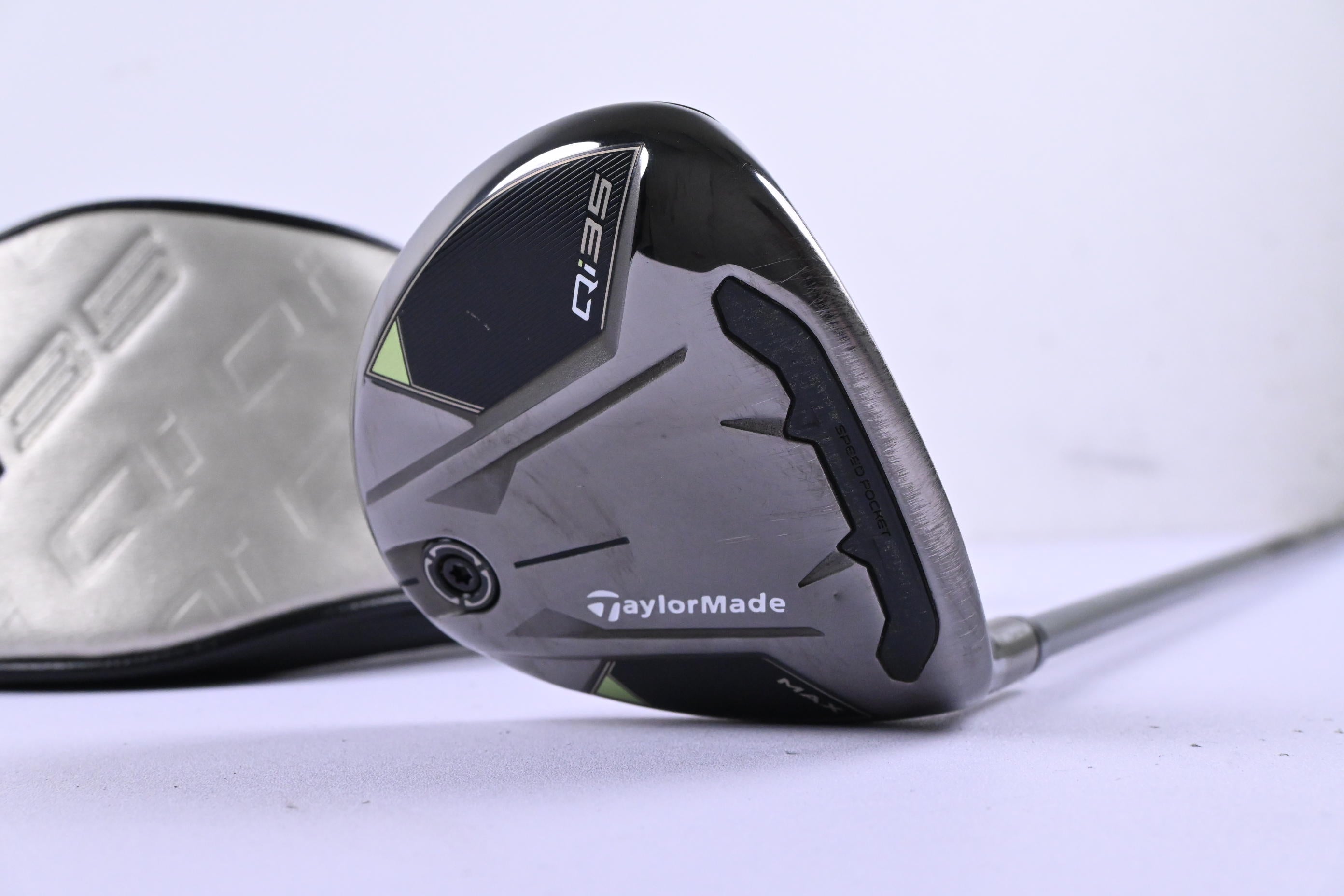Taylormade Qi35 Max #9 Wood / 24.5 Degree / Regular Flex Fujikura Airspeeder 50